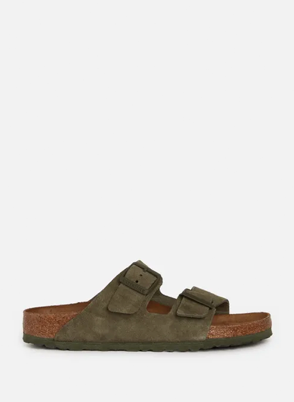 BIRKENSTOCK Arizona leather sandals  Khaki