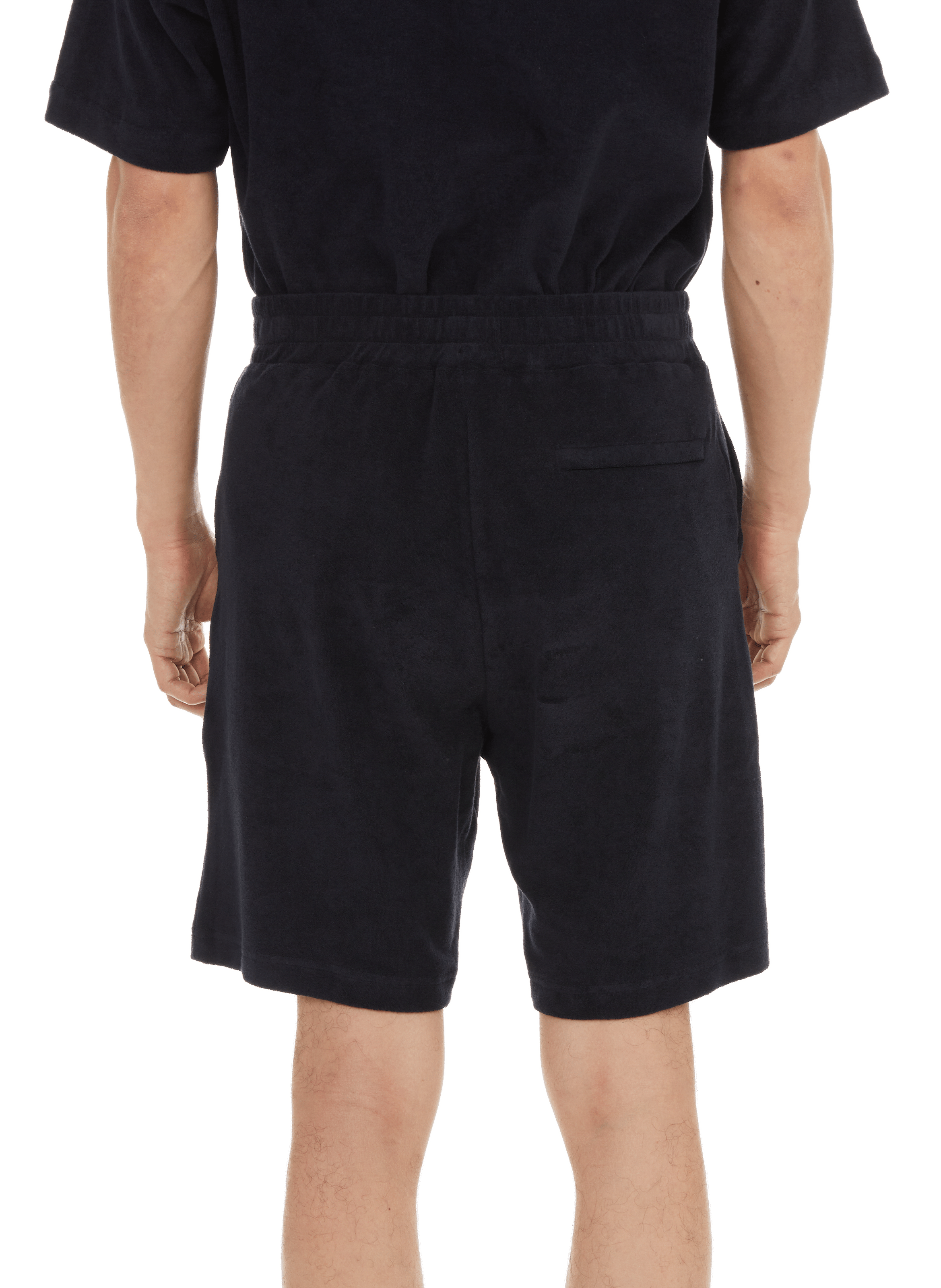 Textured cotton shorts  EDITIONS 102 Blue