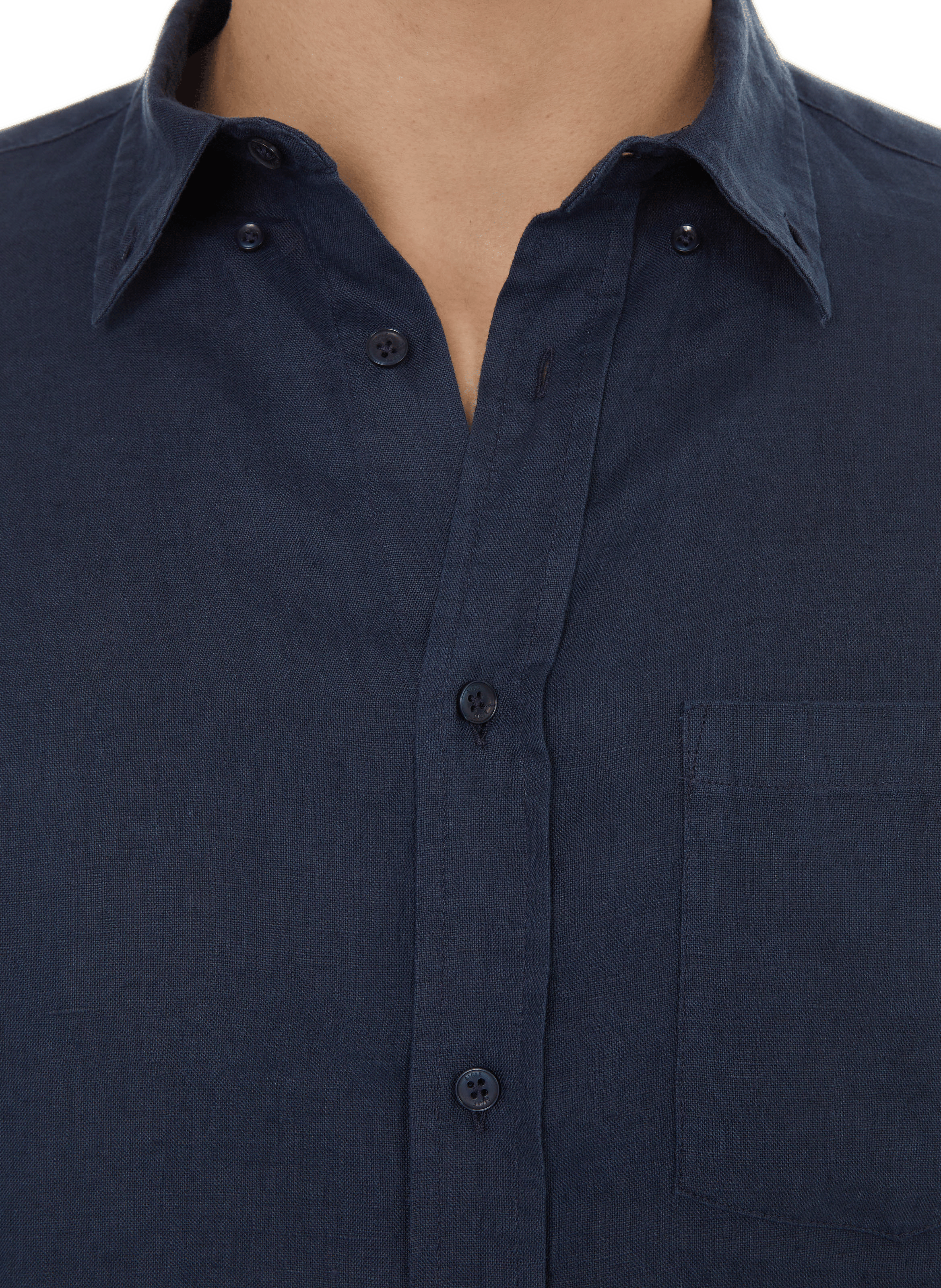 Linen shirt  AIGLE Blue