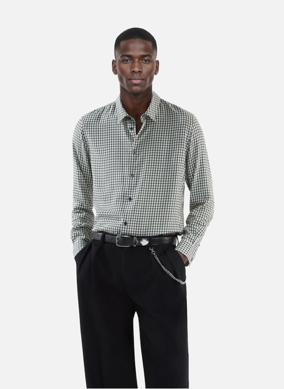 Chemise imprimé fleuri Noir by THE KOOPLES THE KOOPLES Chemise imprimé fleuri Noir