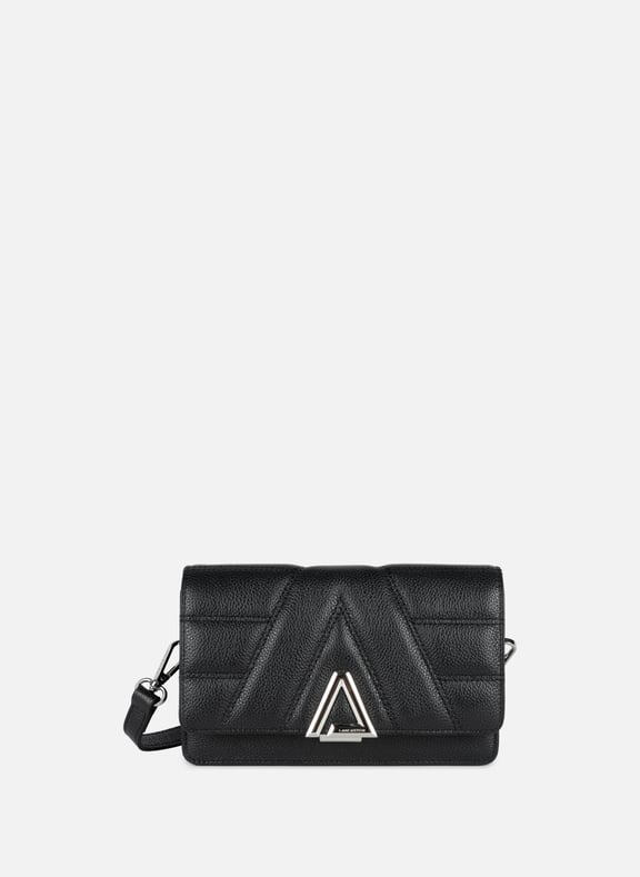 Petit sac trotteur - l.a. Alfa Noir by LANCASTER LANCASTER Petit sac trotteur - l.a. Alfa Noir