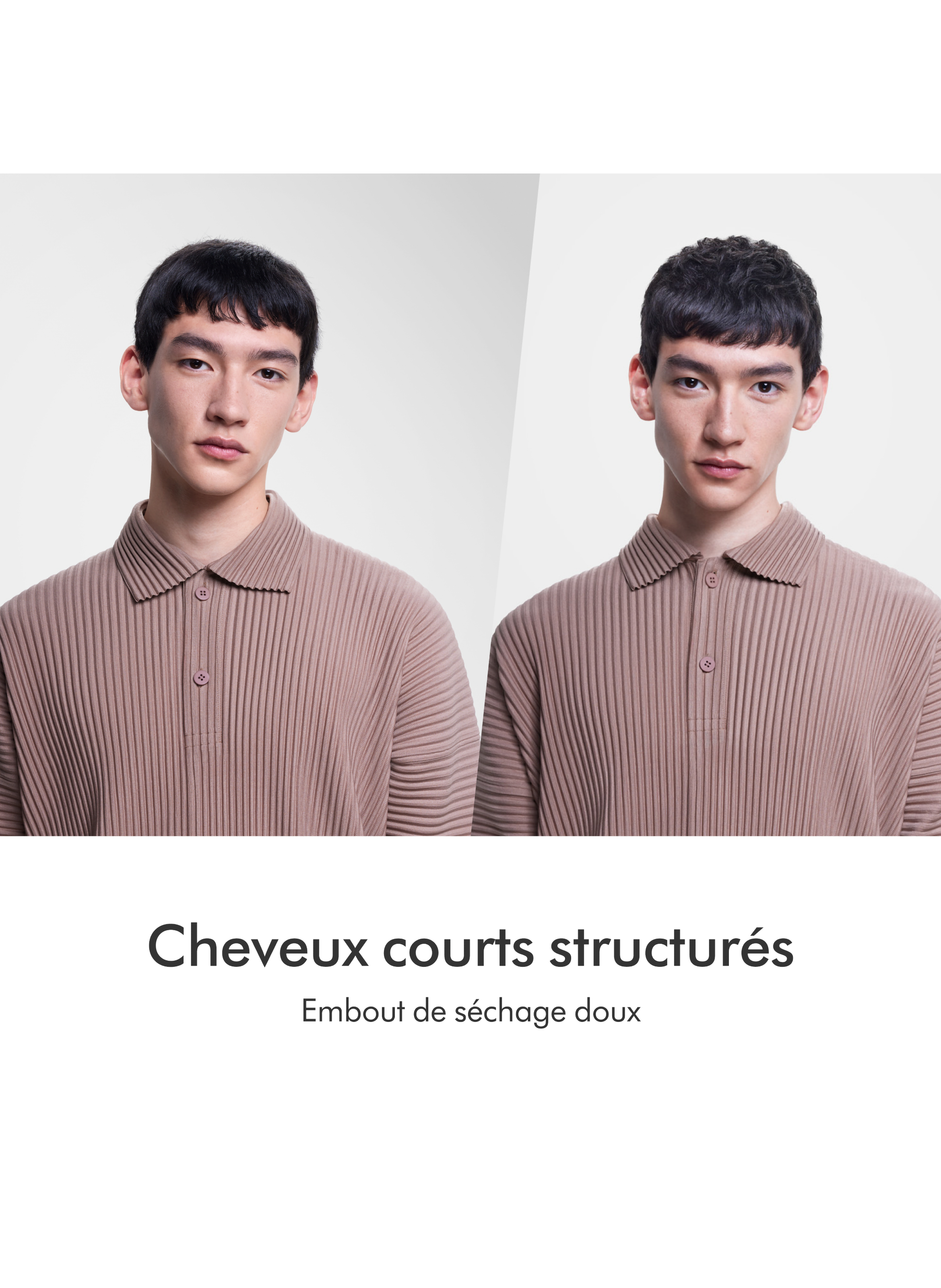 Supersonic Nural Straight to Wavy Hair in Rose Gold and Ceramic DYSON No color