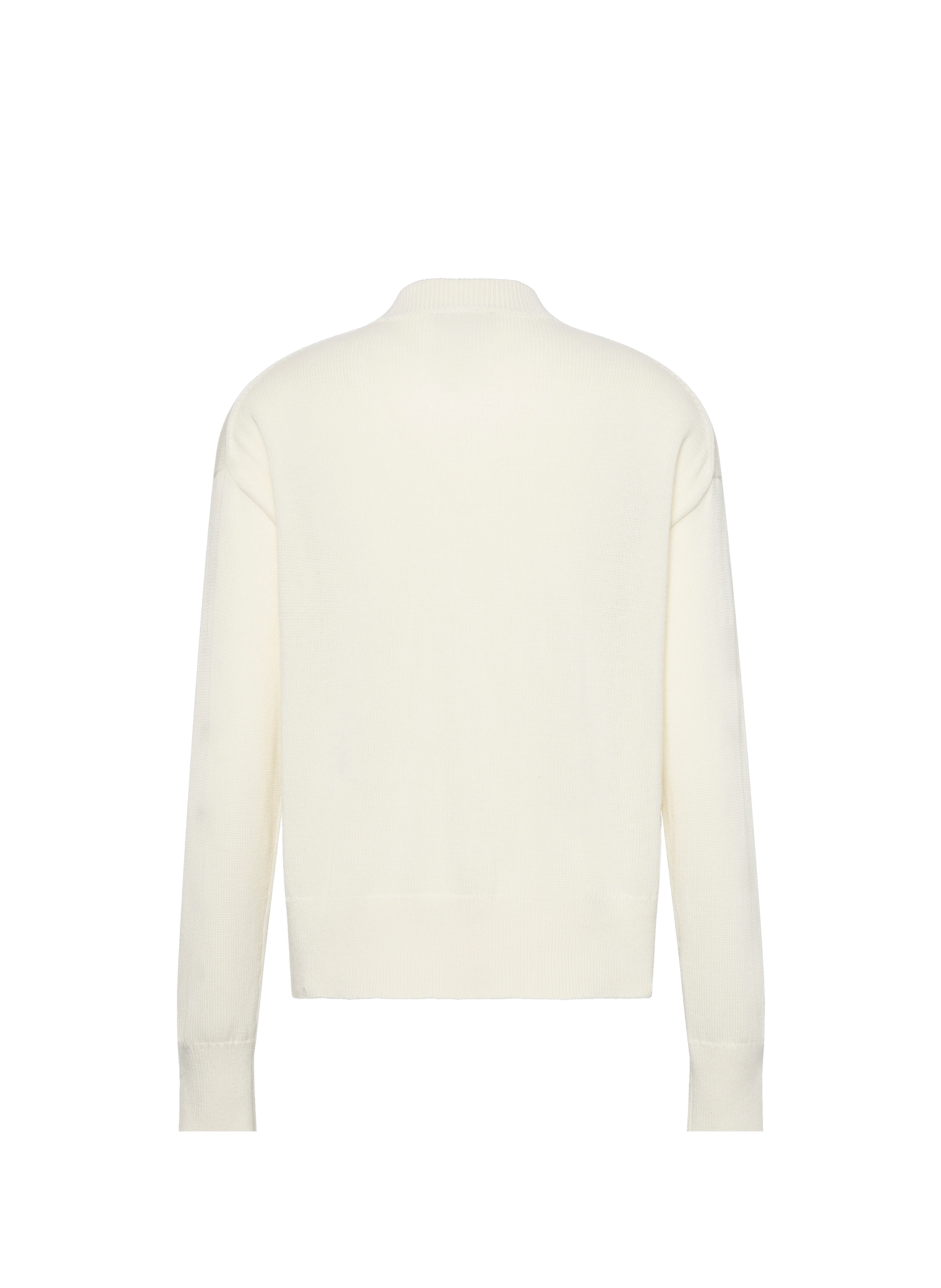 Cotton logo sweatshirt CALVIN KLEIN Beige