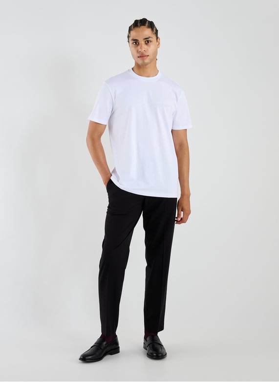 Straight chino trousers | Black by ARMANI EXCHANGE Straight chino trousers Black