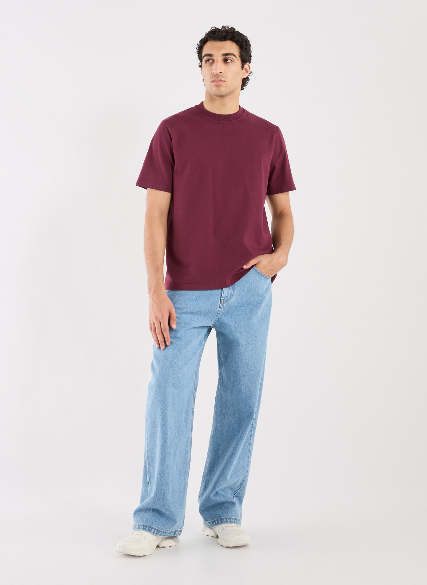 Biker-style cotton t-shirt ARTE ANTWERP Red