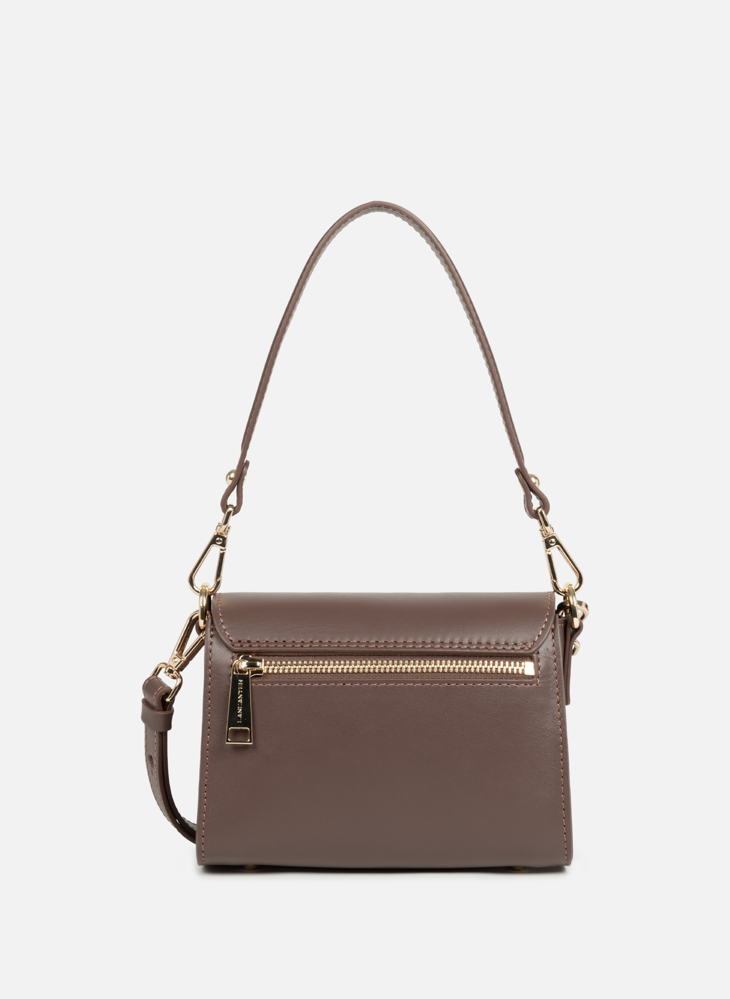 Mini crossbody bag - Paris PAD LANCASTER Brown