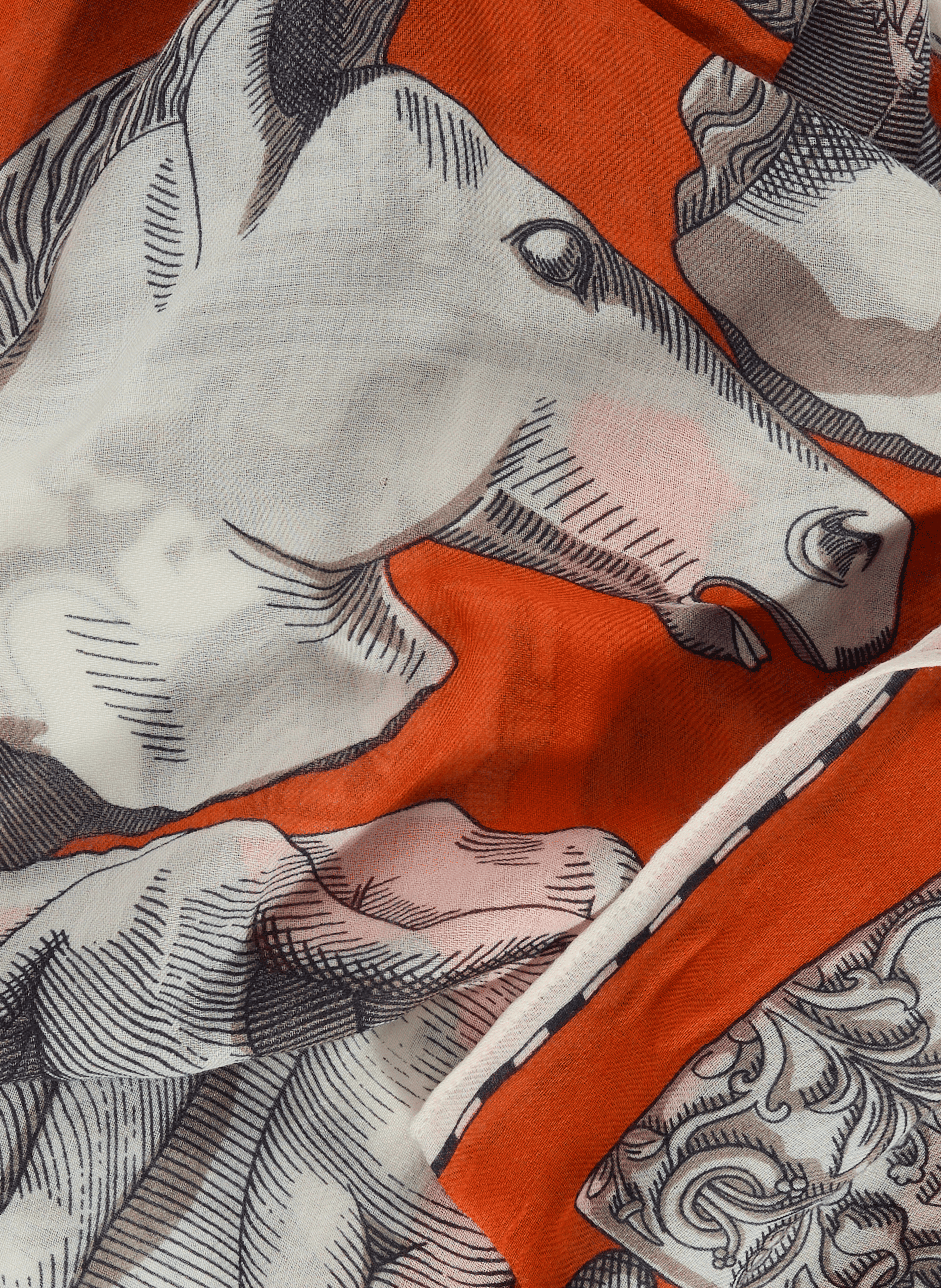 Foulard Archives en laine INOUITOOSH Multicolore