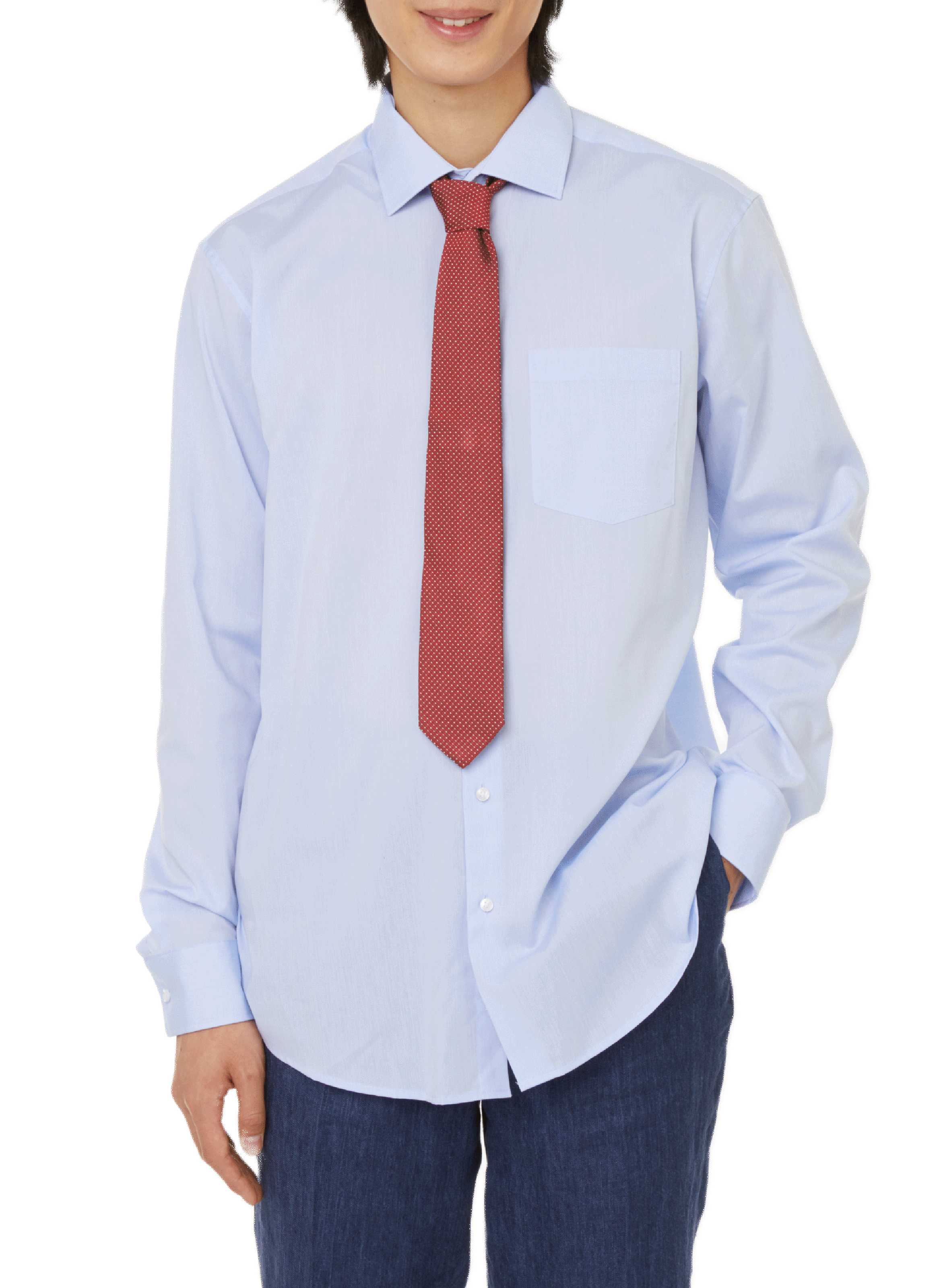 SEIDENSTICKER Kent-collar shirt Blue