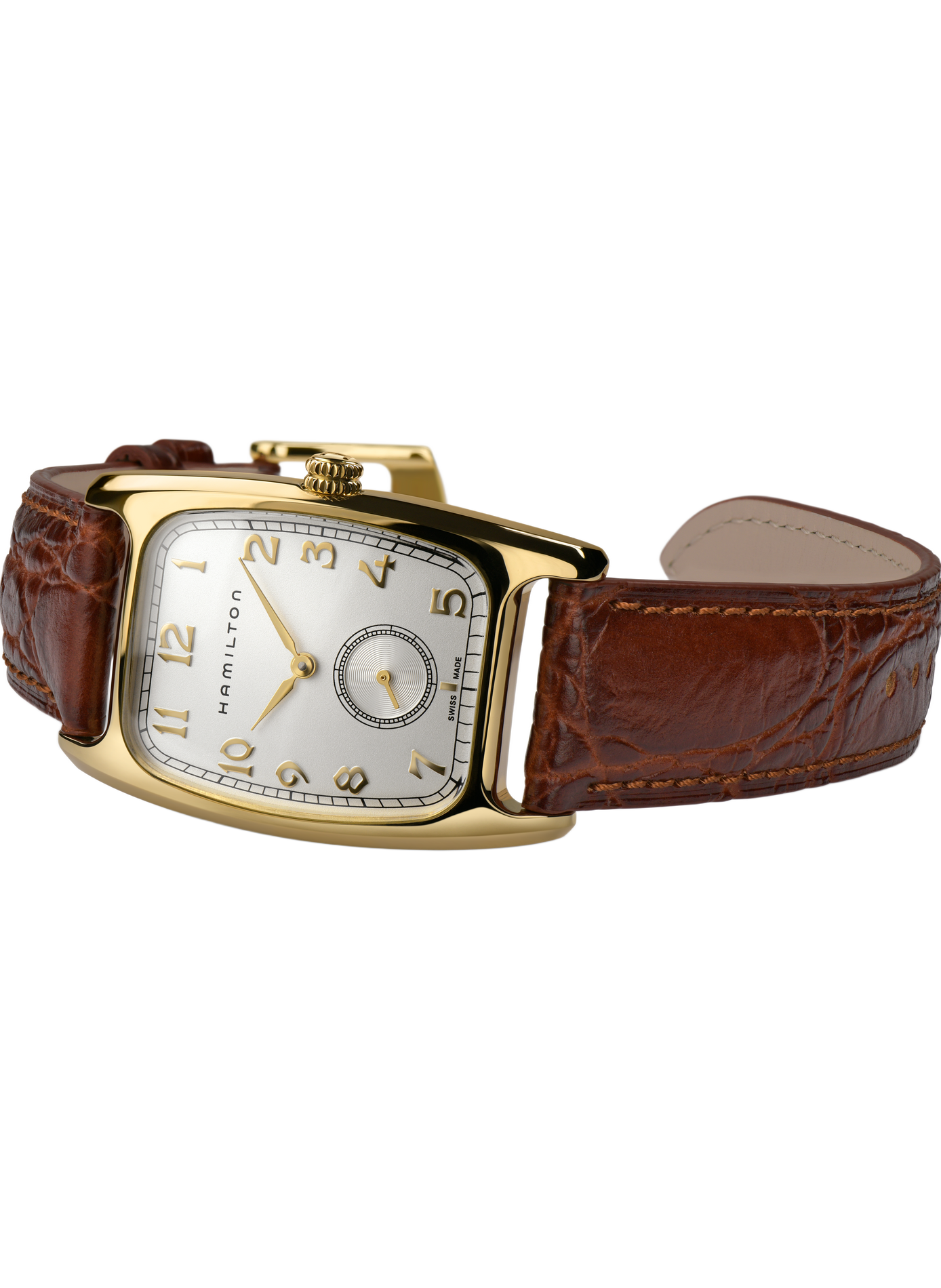 Montre quartz en cuir HAMILTON No color