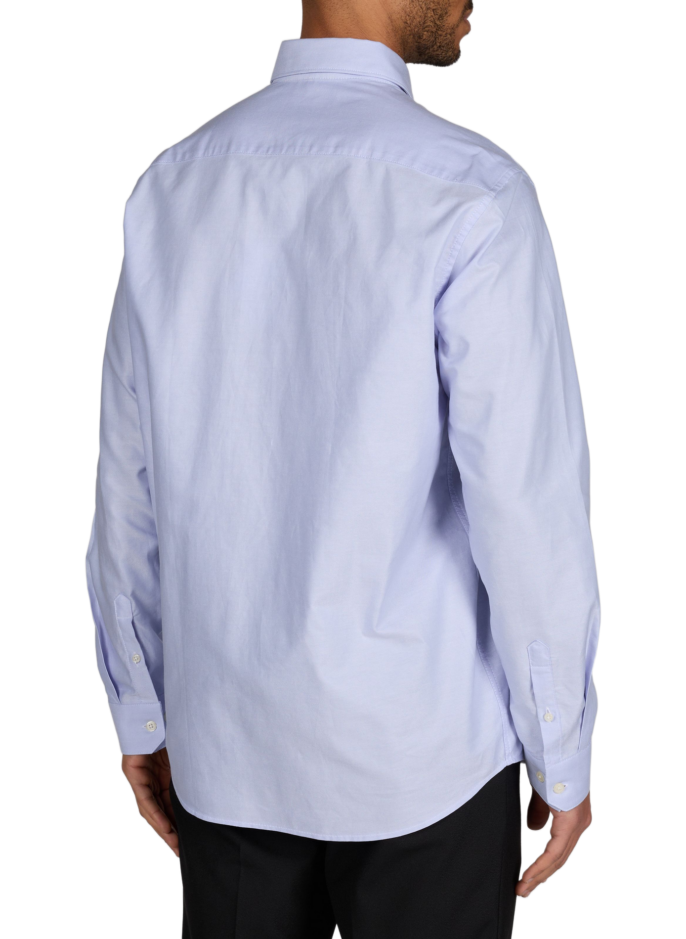 Straight Hox cotton shirt AU PRINTEMPS PARIS Blue