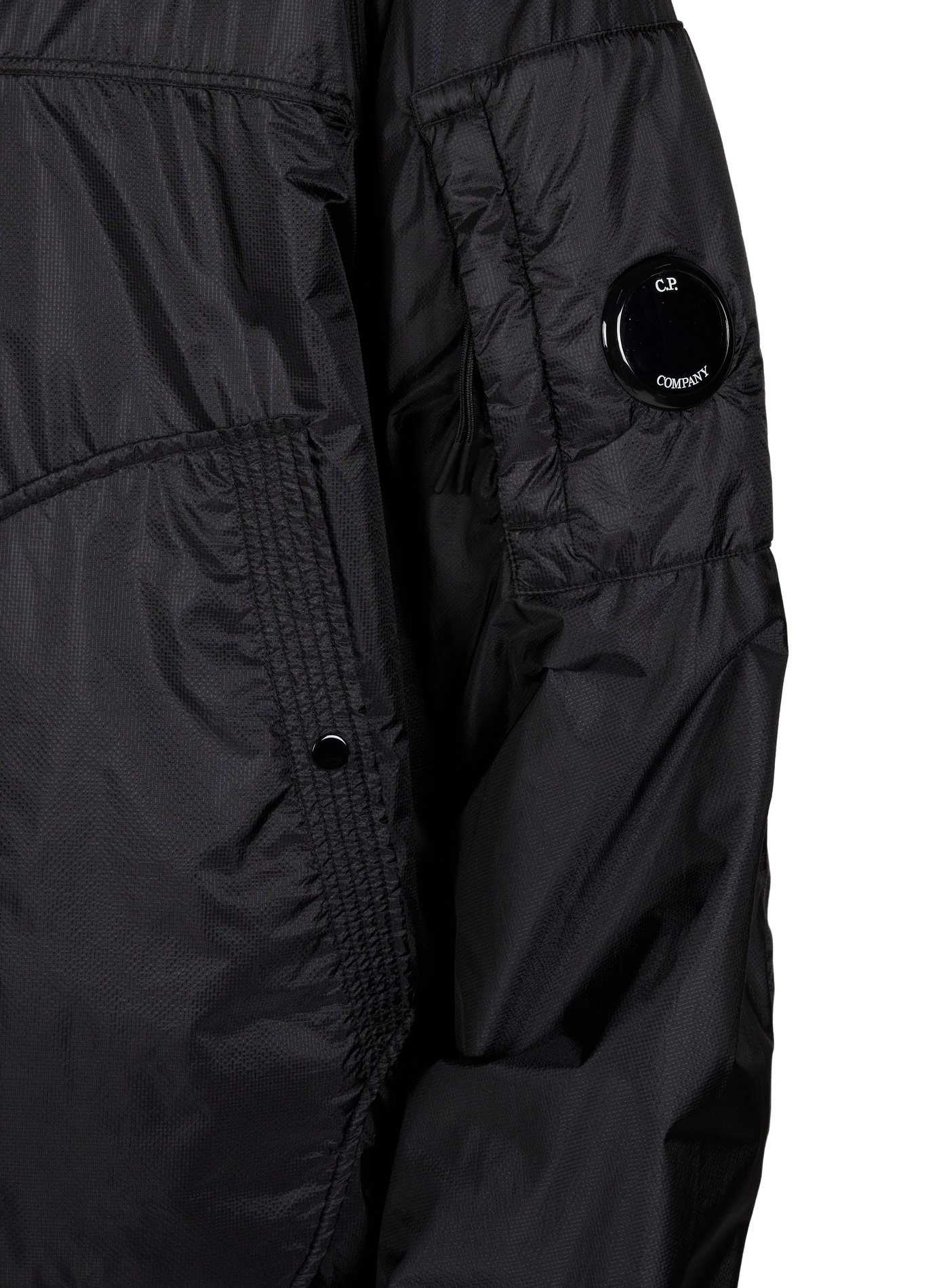 Veste zippée à capuche CP COMPANY Noir