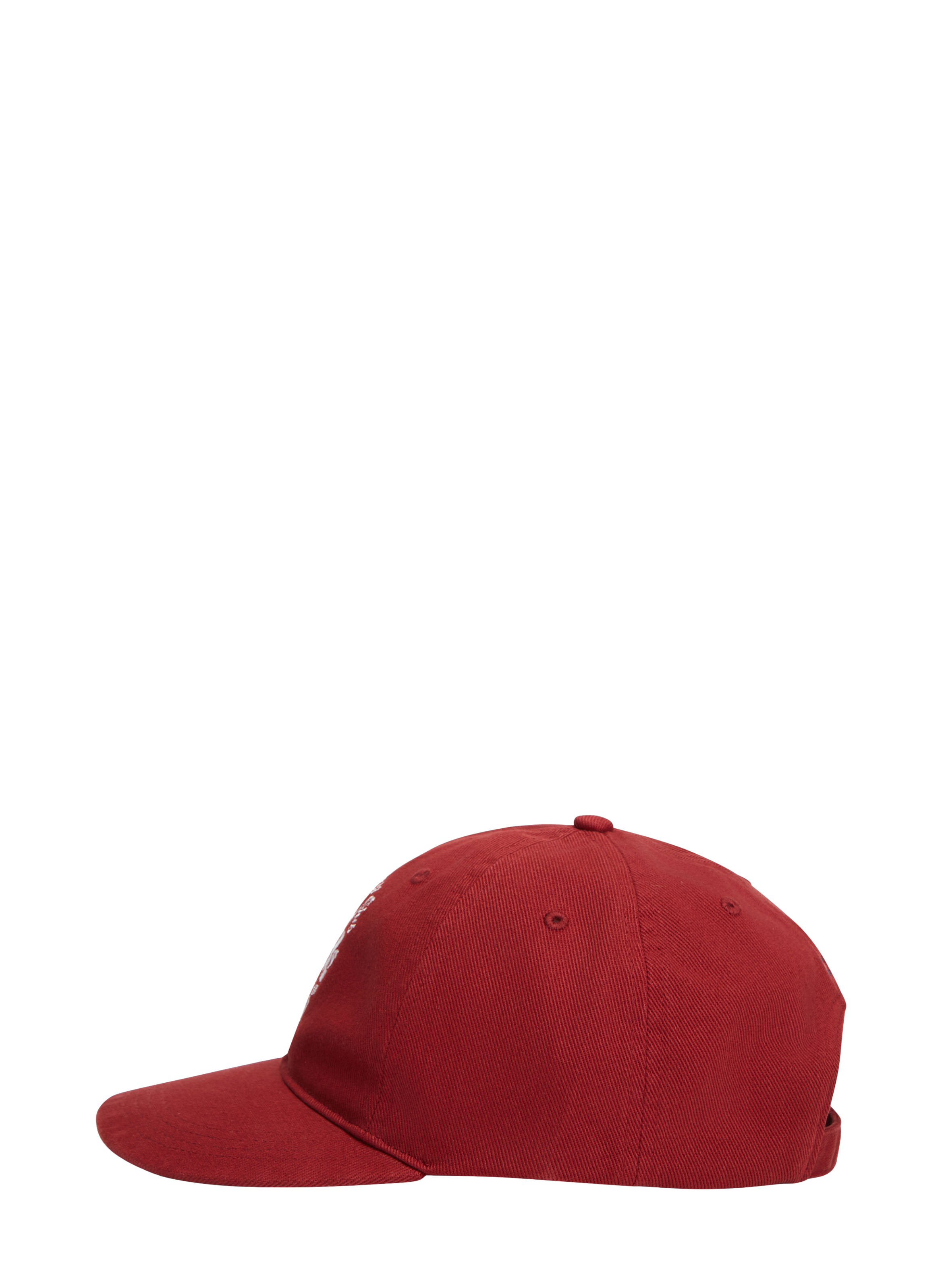 Cotton cap with embroidered patch TOMMY HILFIGER Red