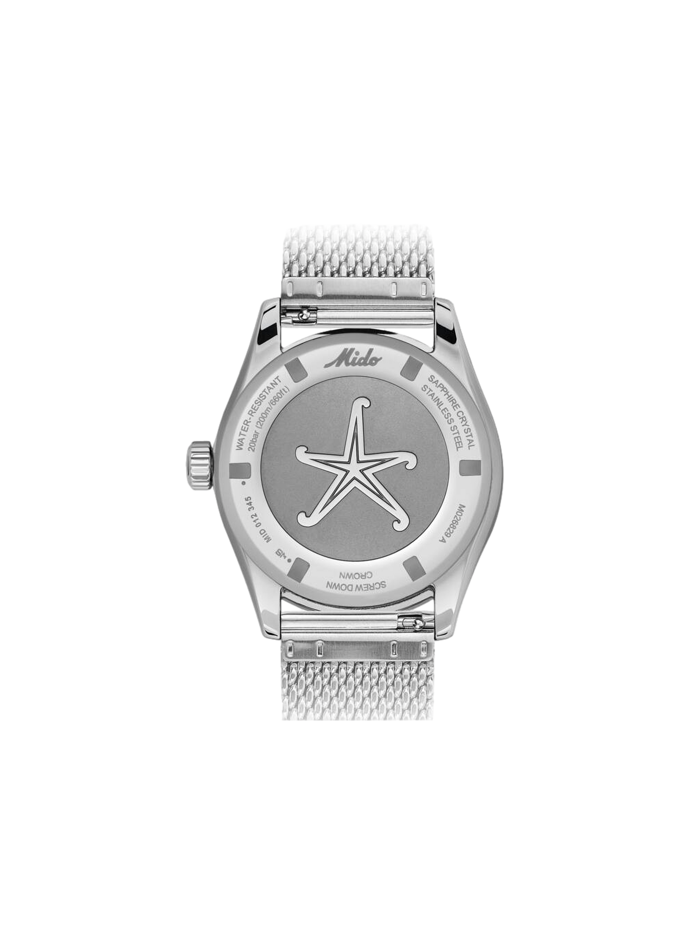 Montre Ocean Star Decompression Worldtimer MIDO Bleu