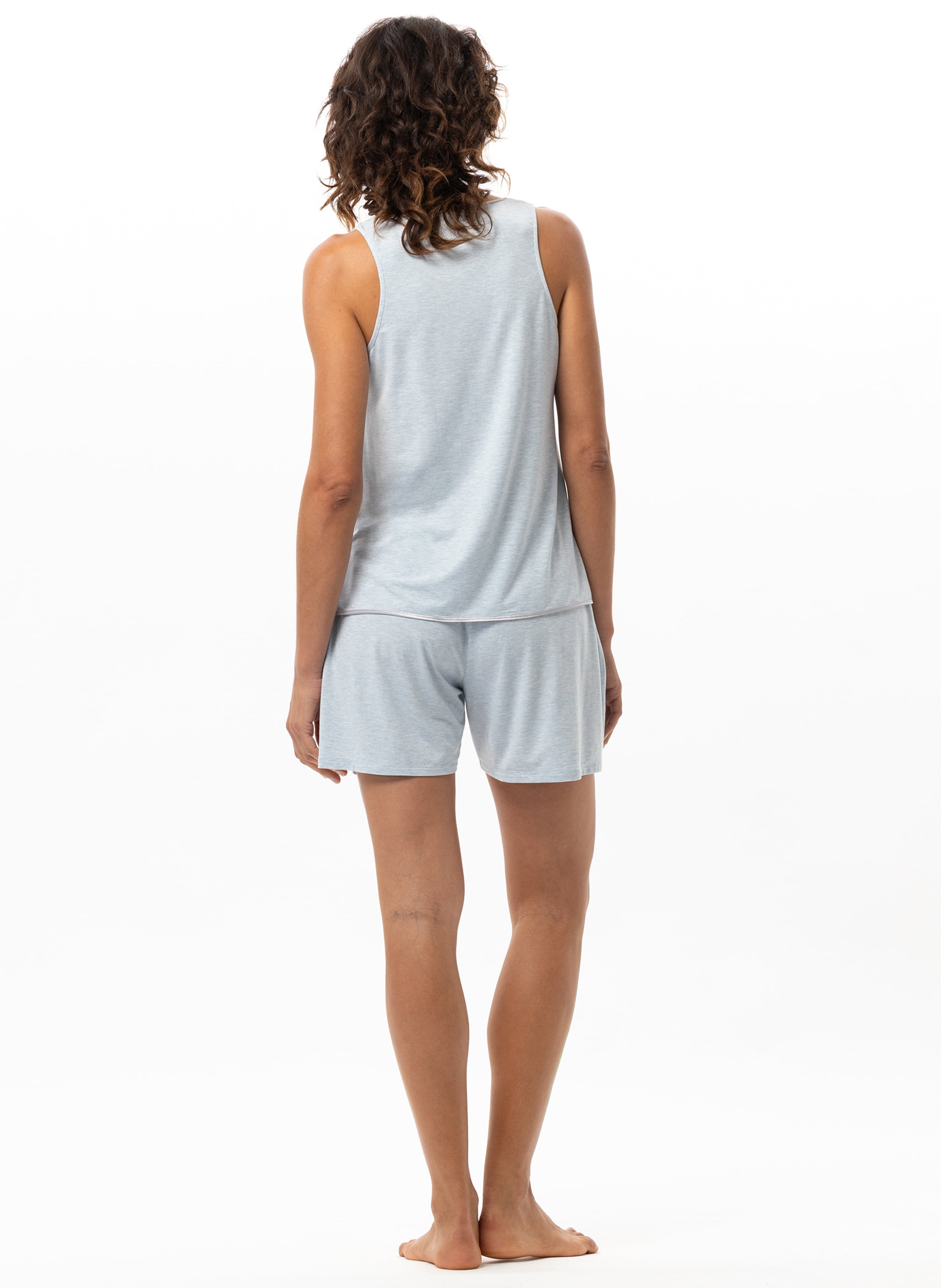 Pyjama short en modal nina 200 LE CHAT Bleu