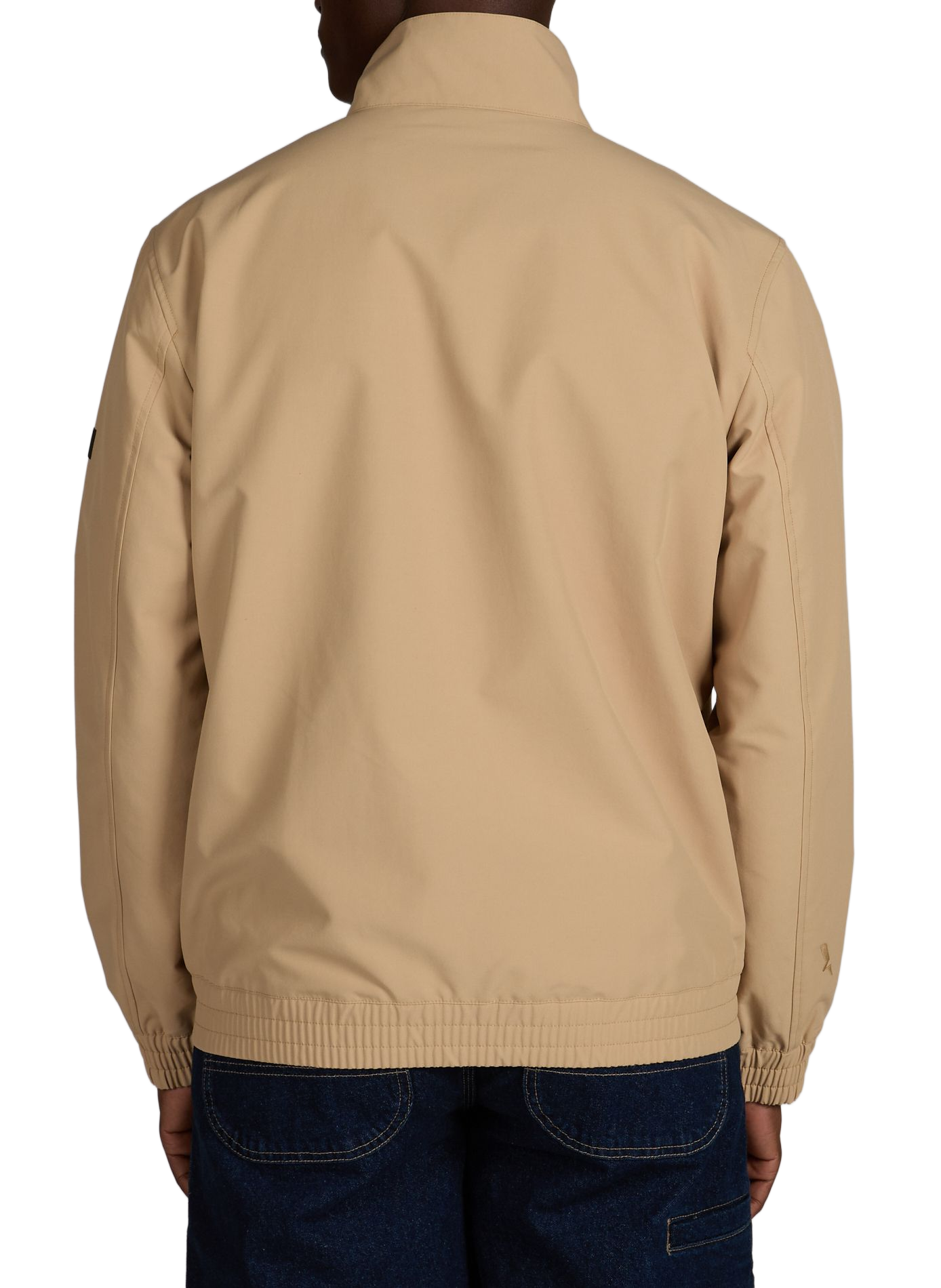 Veste courte Harrington en sergé déperlant AIGLE Beige
