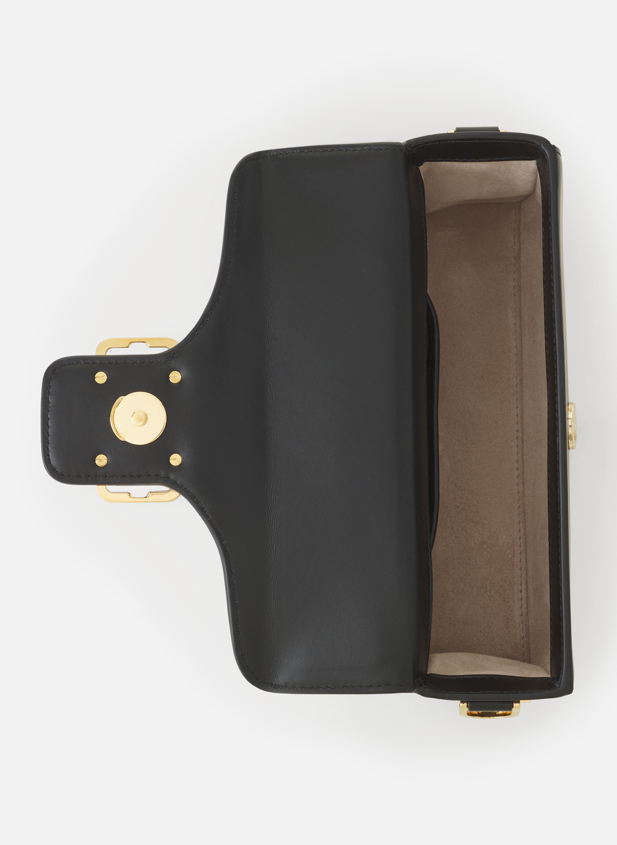 Sac pencil cat nano en cuir LANVIN Noir