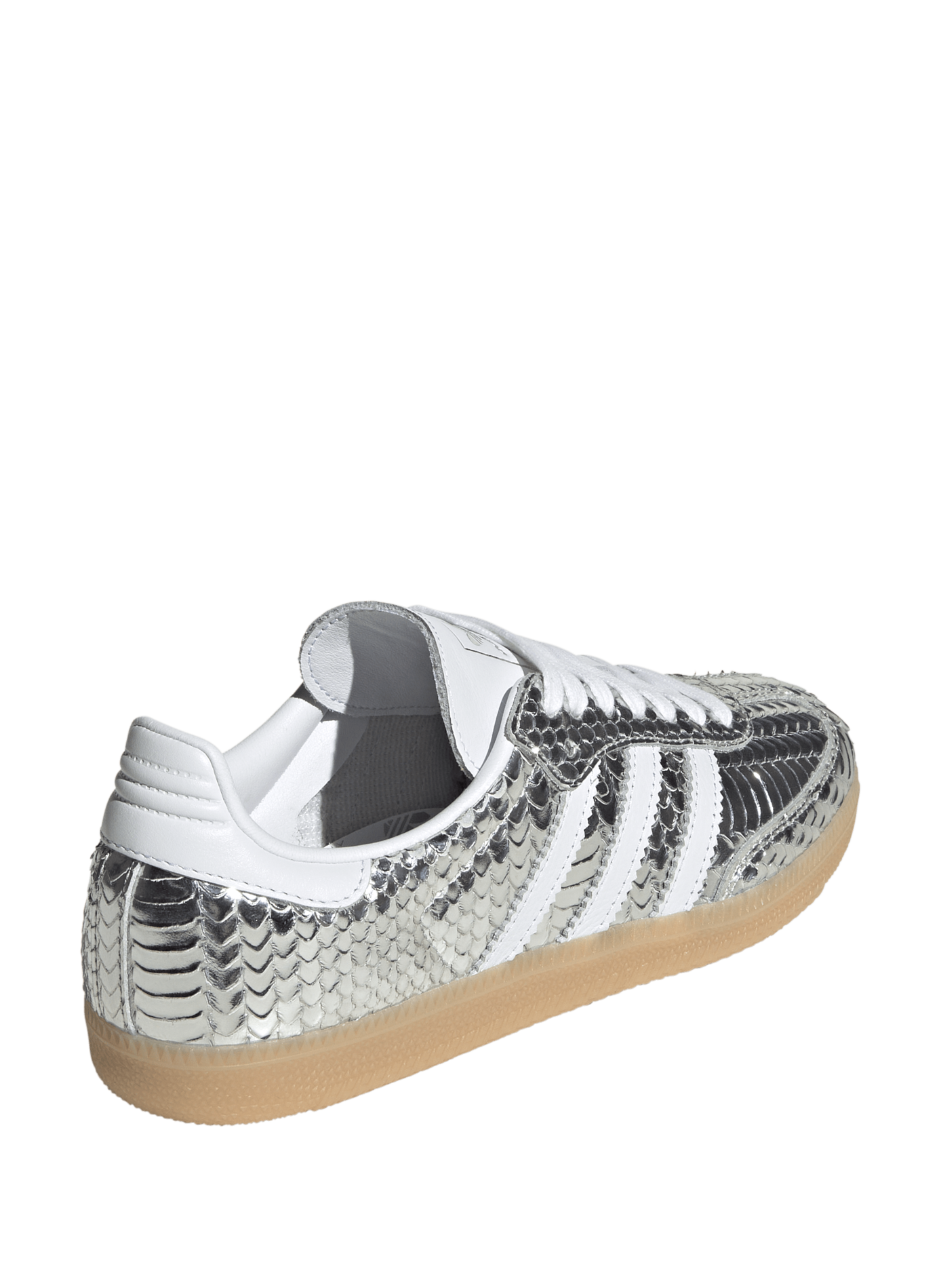Baskets Samba OG Snakeskin en cuir mélangé ADIDAS Silver