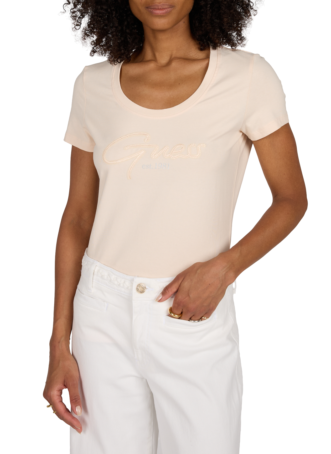 Langarmshirt mit Print GUESS No color