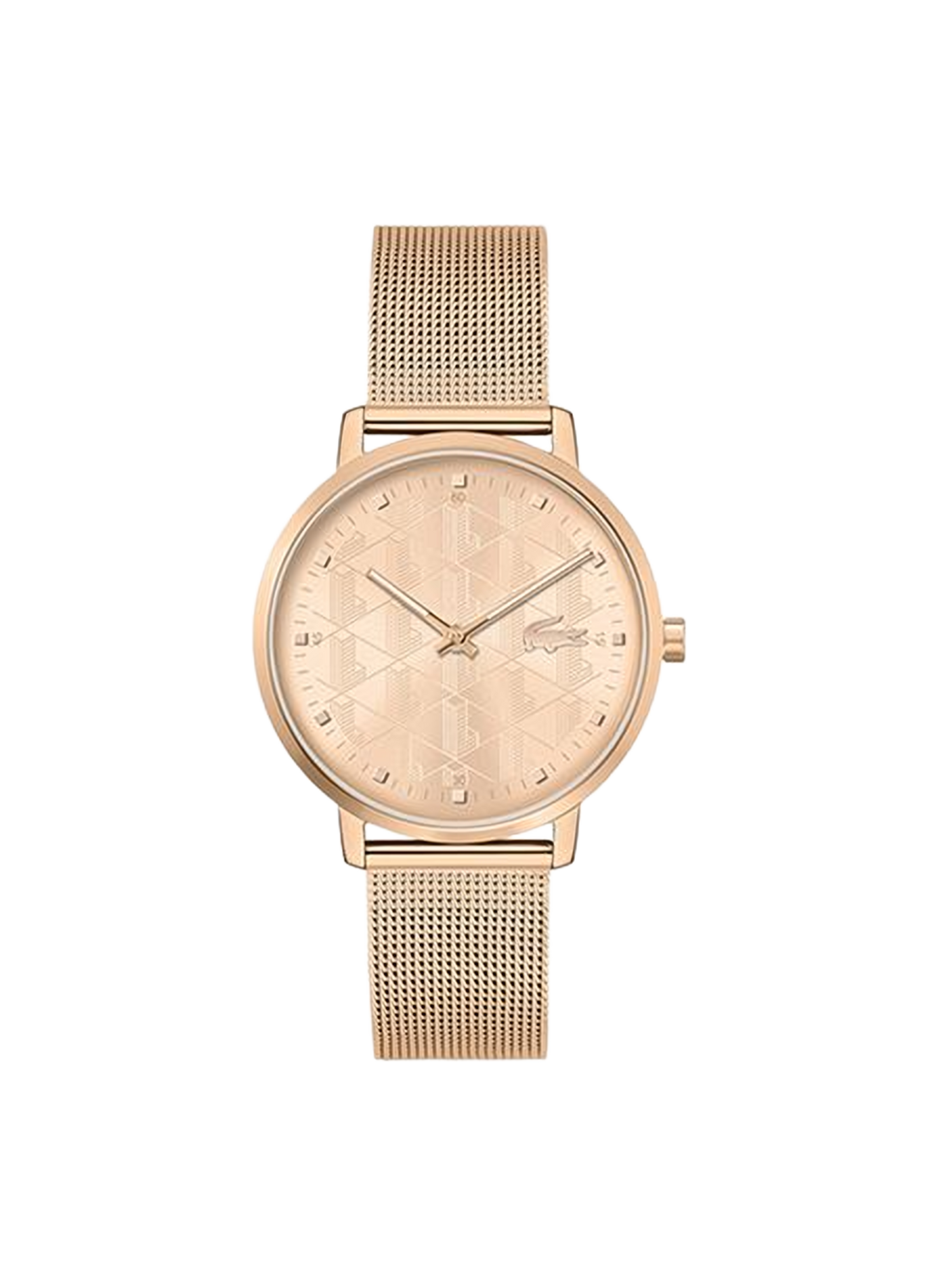 Quarz Armbanduhr Crocorigin aus Edelstahl LACOSTE MONTRES Golden