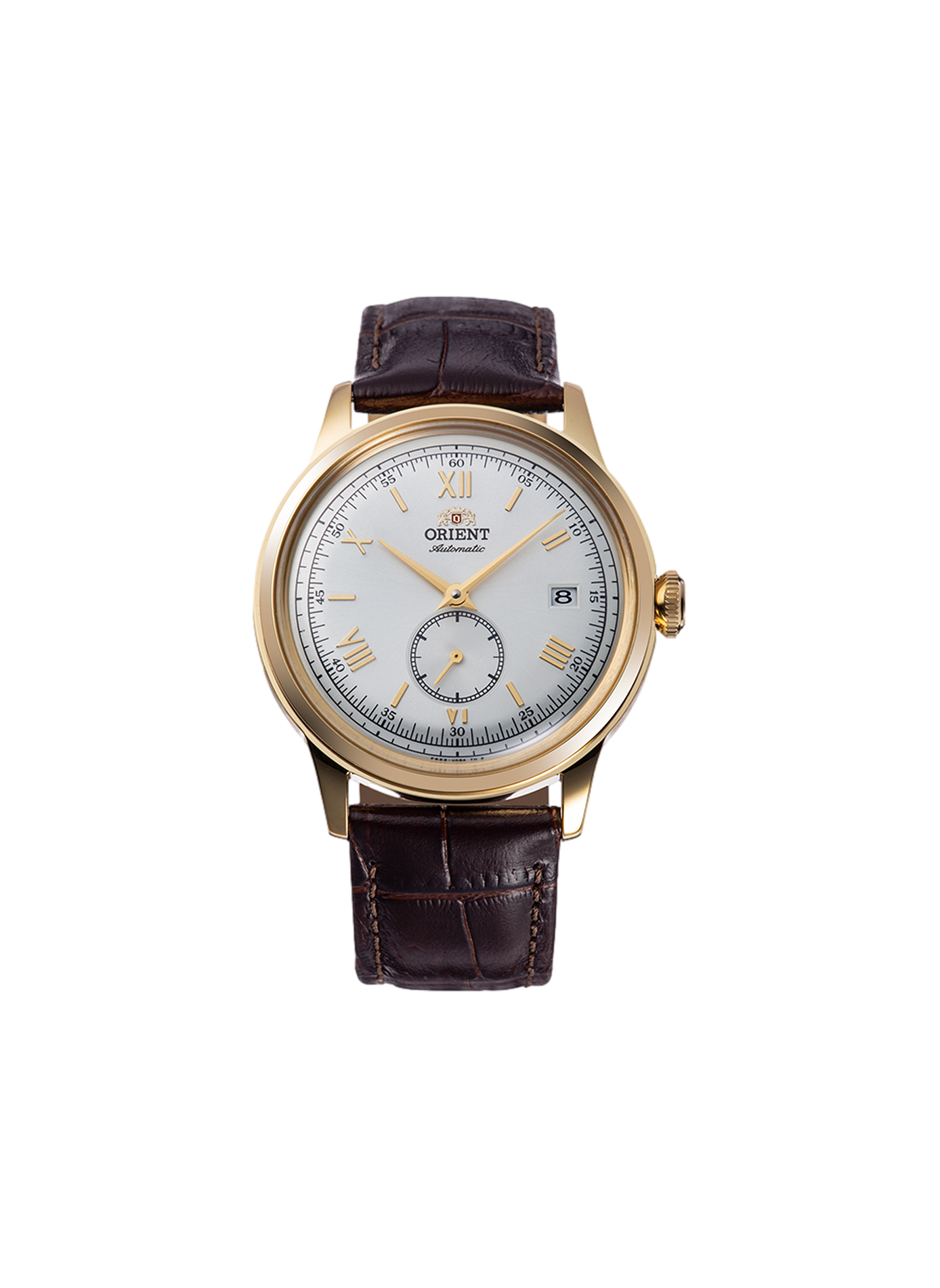 Automatische Bambino Uhr aus Leder ORIENT Golden