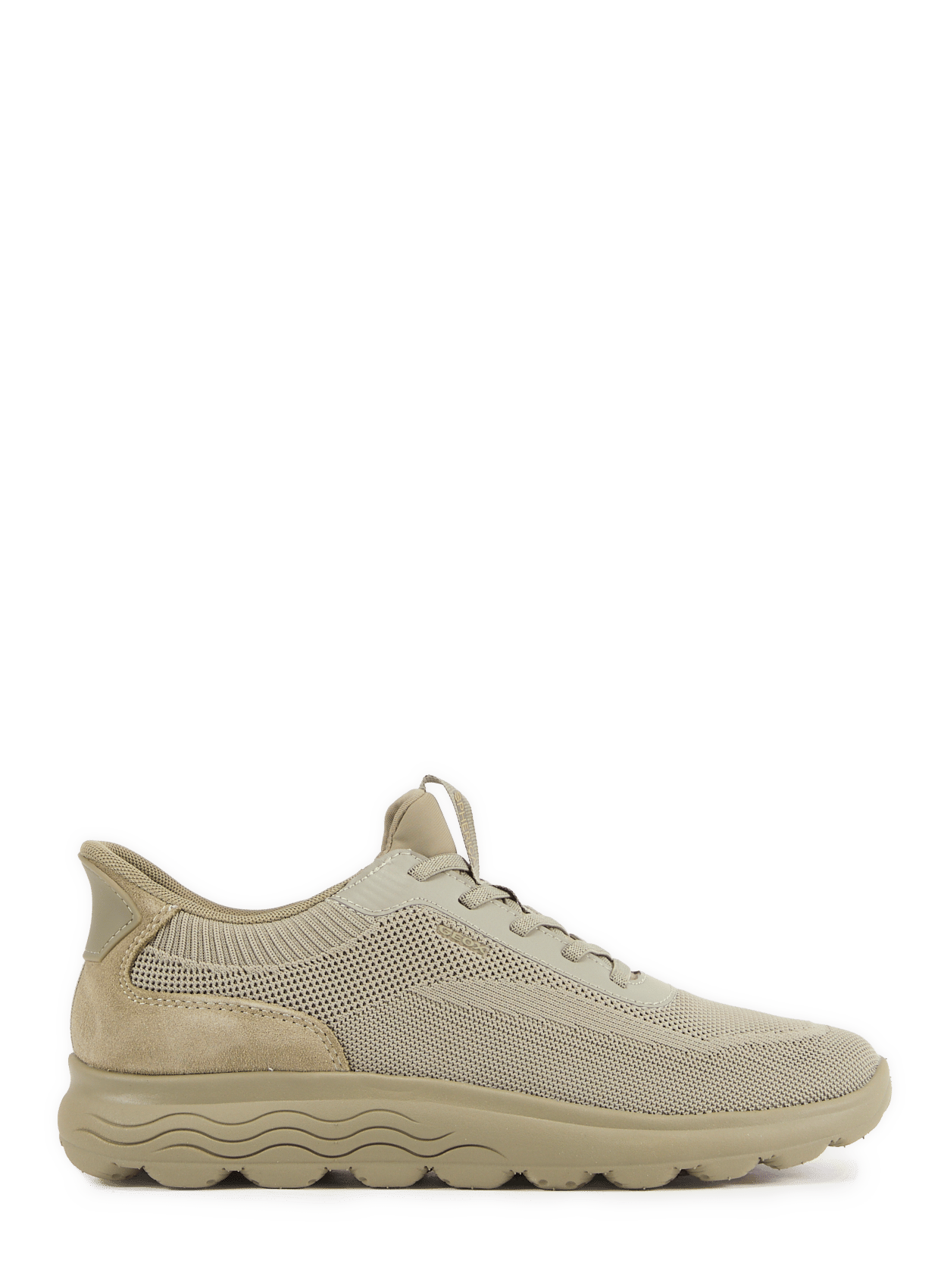 Low-top lace-up sneakers GEOX Green