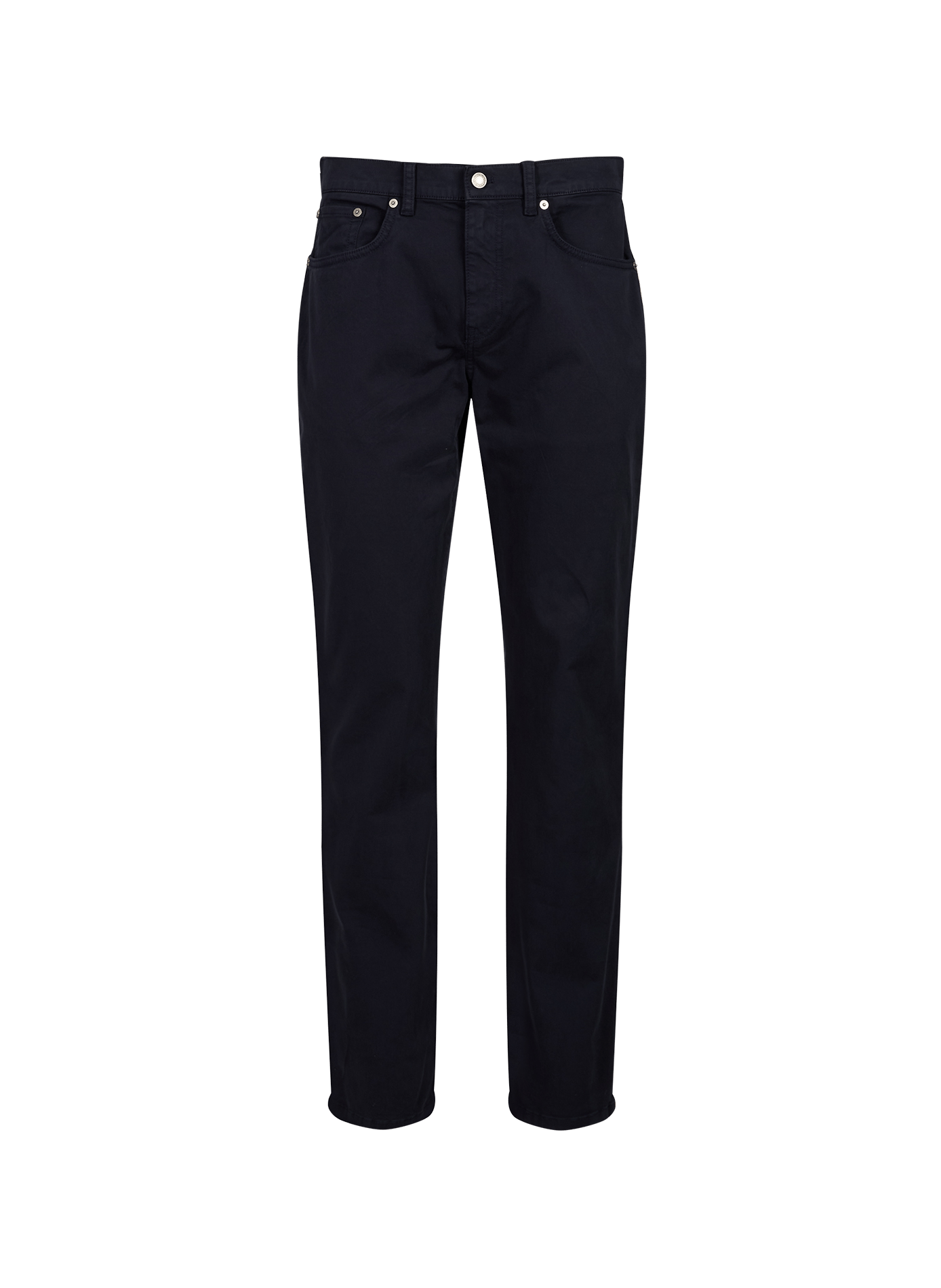 Solid straight-leg jeans GANT Blue