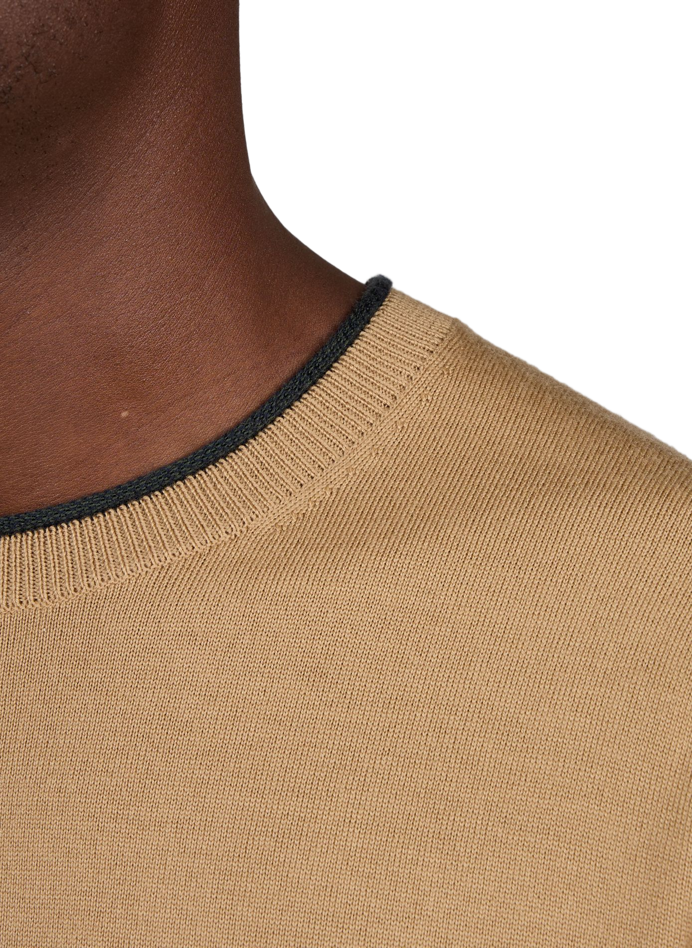Round neck wool sweater PAUL SMITH Brown