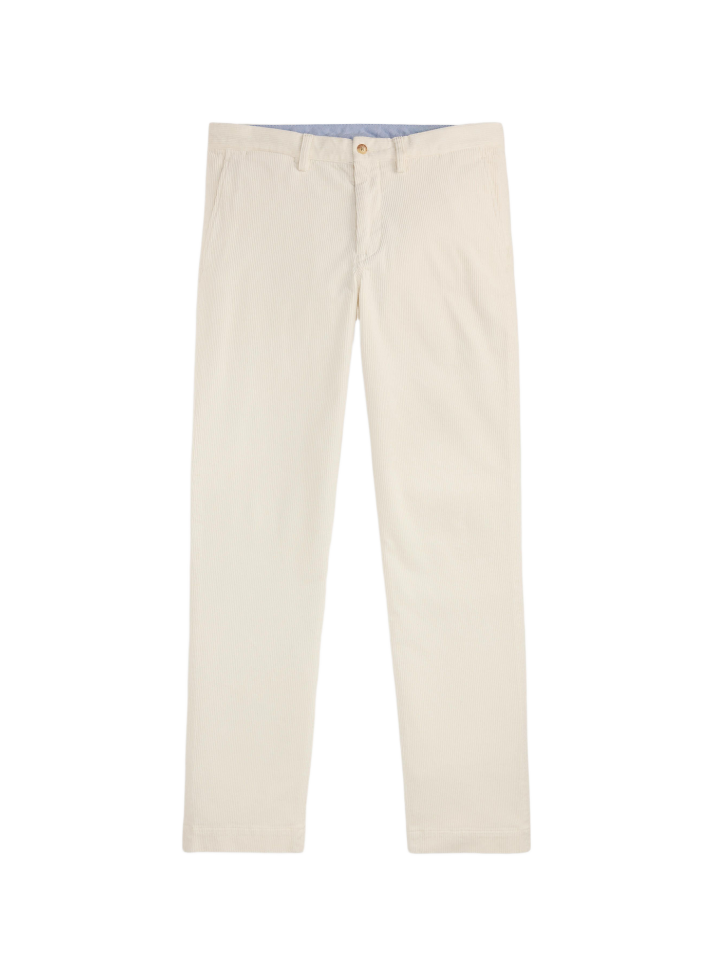 Rechte corduroy broek  Warm white
