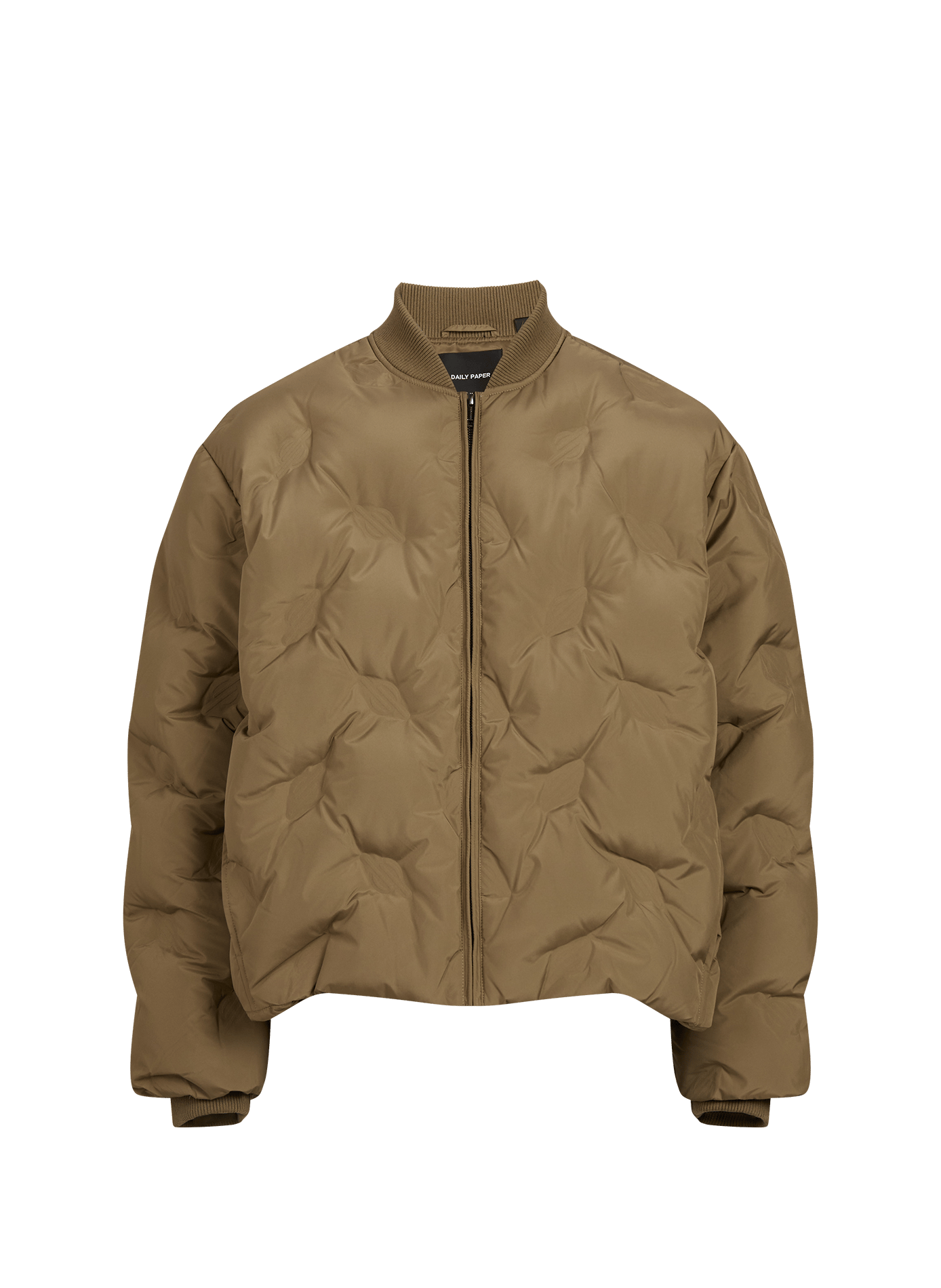 Plain quilted straight-cut jacket DAILY PAPER Grey