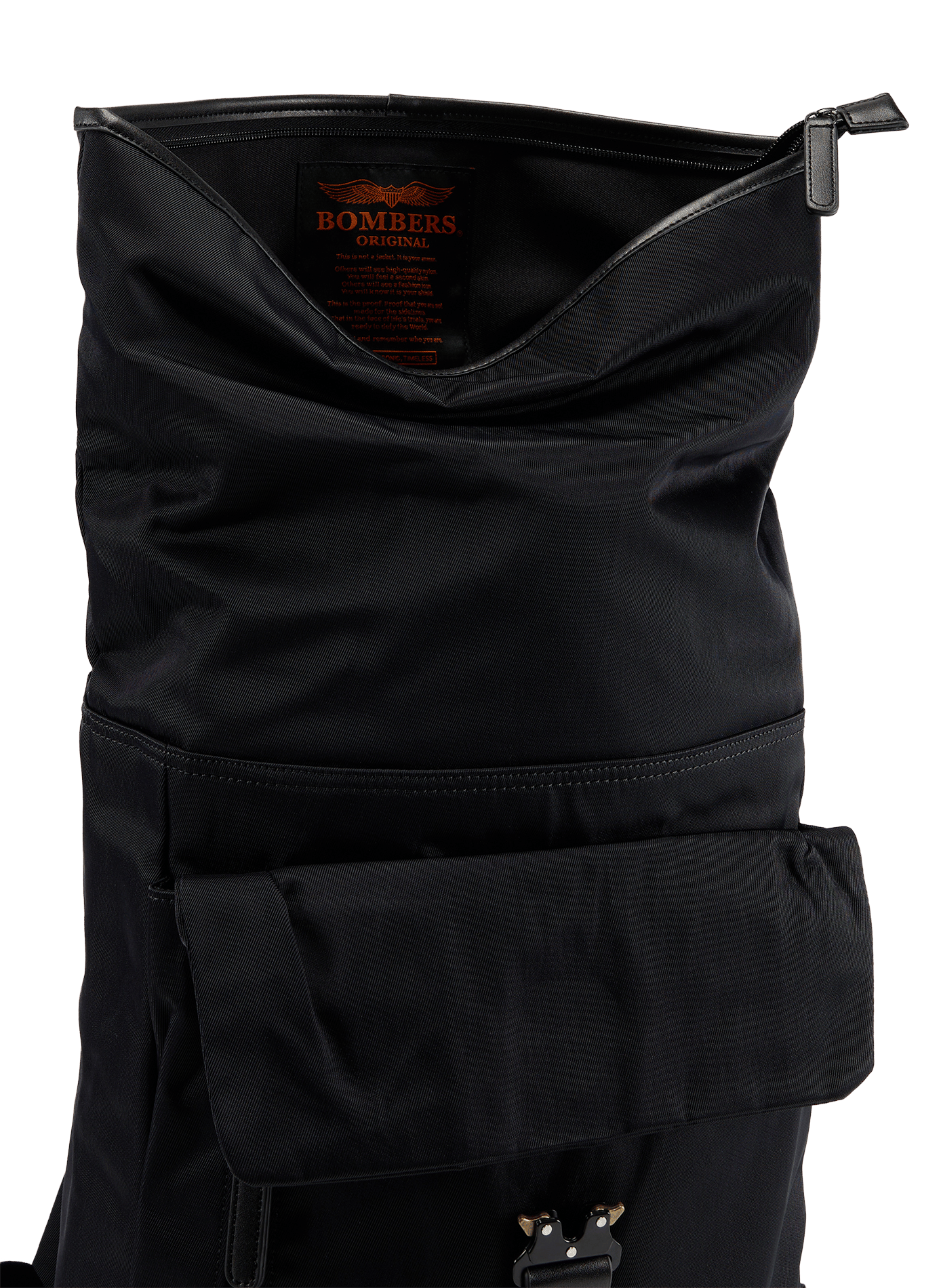 Torwyn-Rucksack BOMBERS ORIGINAL Schwarz