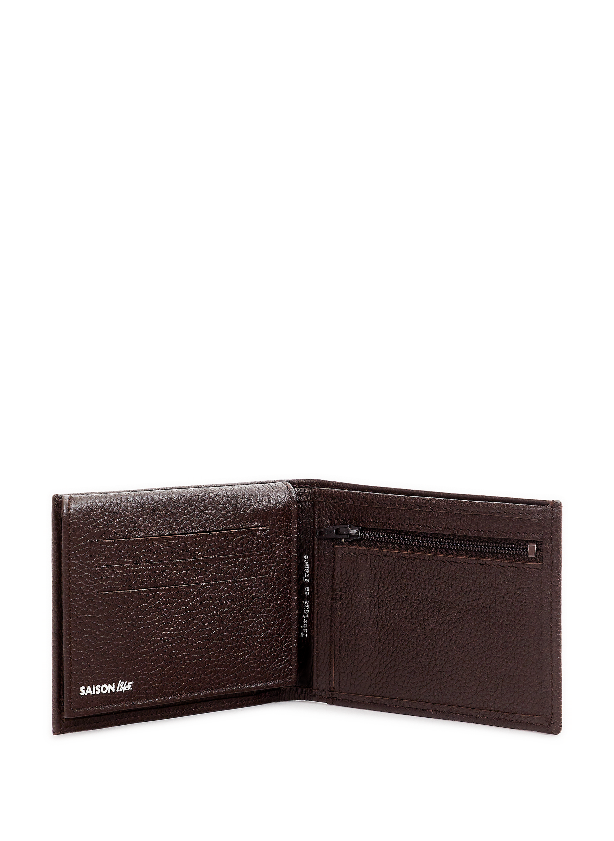 Leather wallet SAISON 1865 Brown