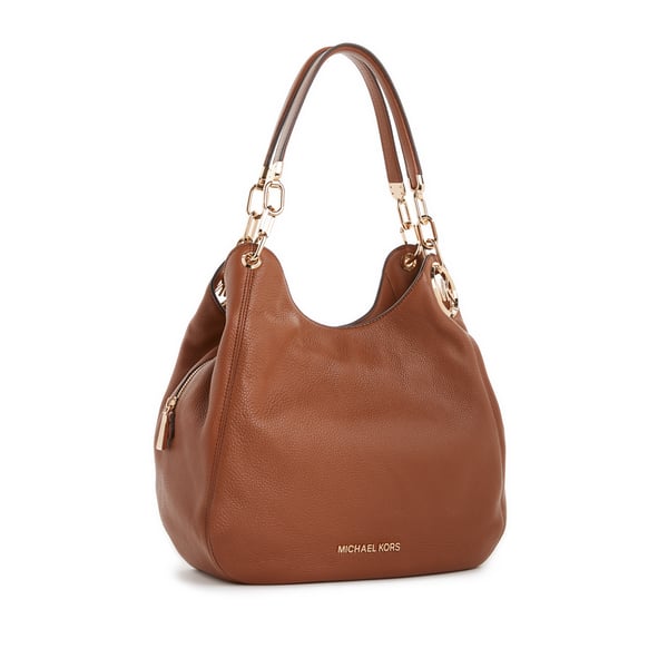 Grand sac porté épaule Lillie en cuir