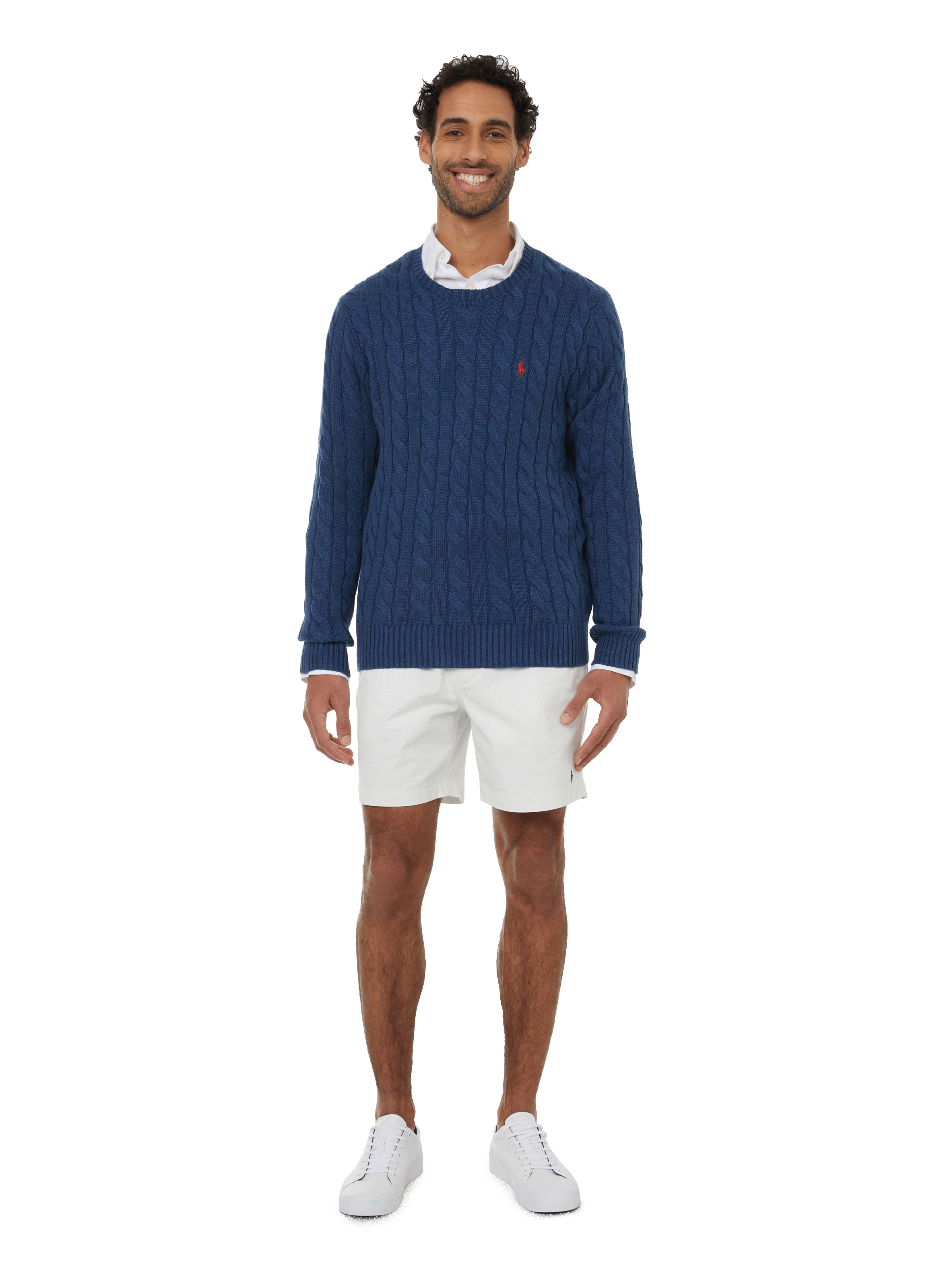 Straight cotton jumper POLO RALPH LAUREN Blue