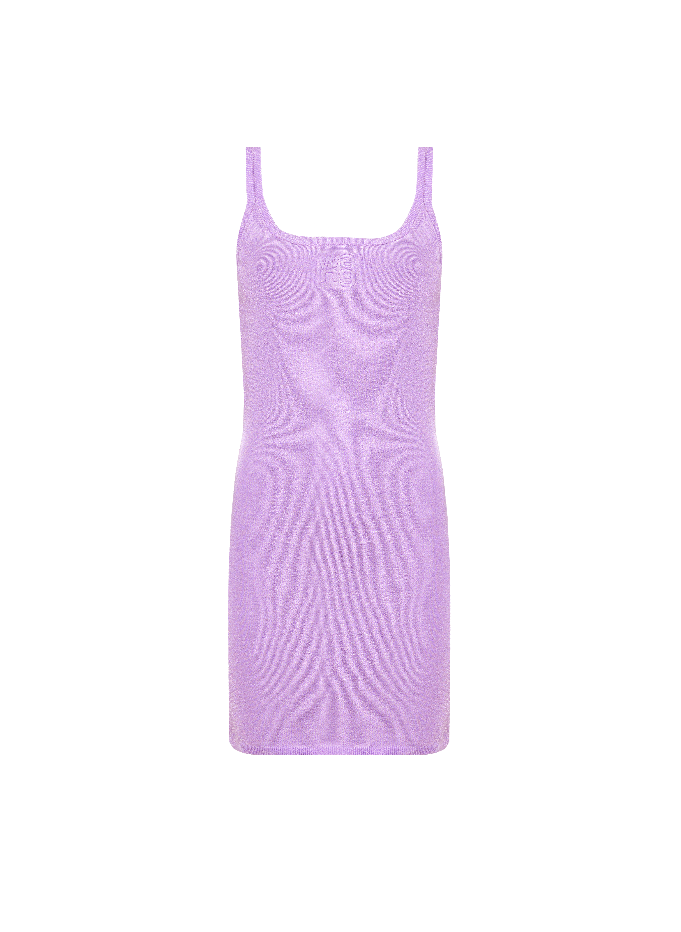 Robe courte en lurex