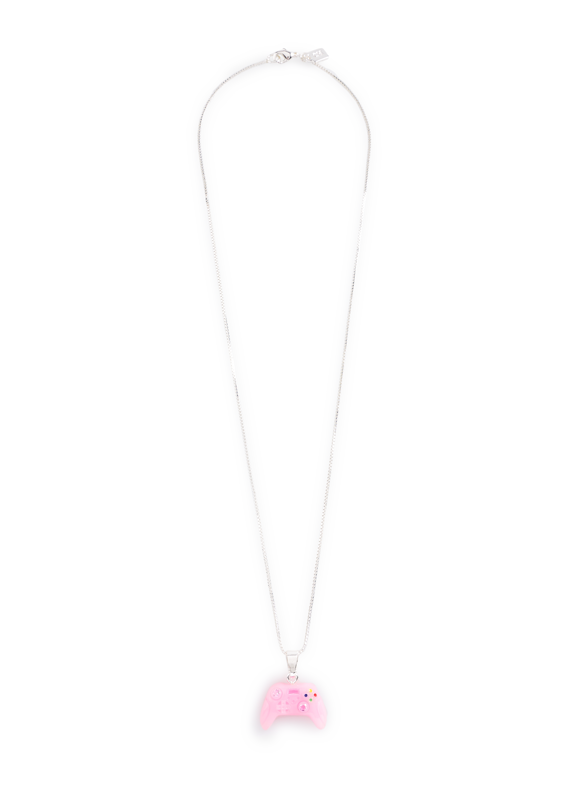 CRYSTAL HAZE Collier The Gamer Argent