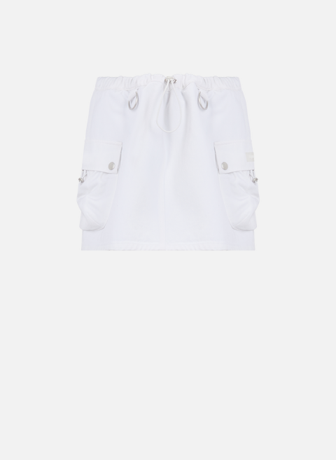Short denim skirt WhiteCOPERNI 