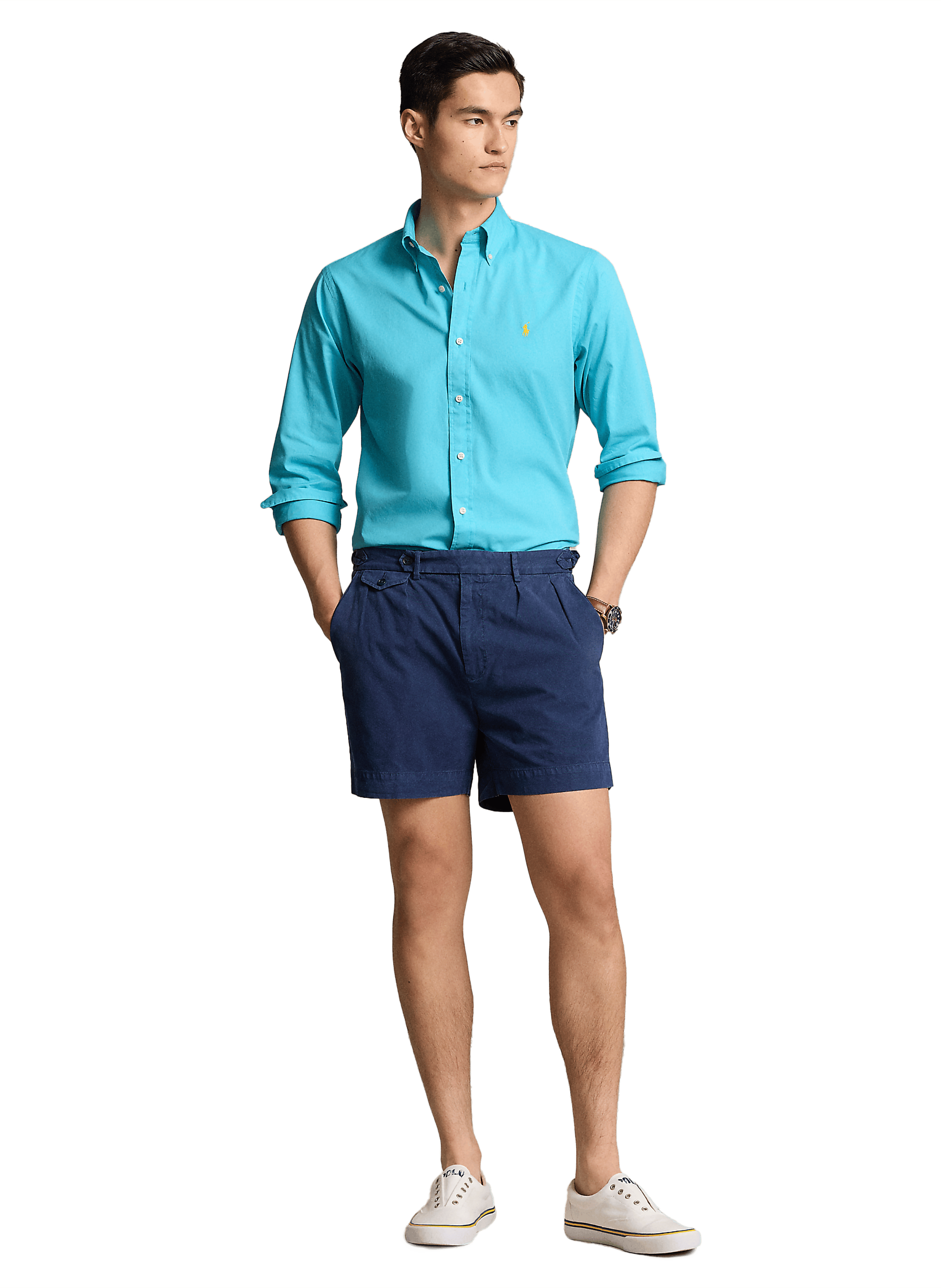 Cotton shirt POLO RALPH LAUREN Blue