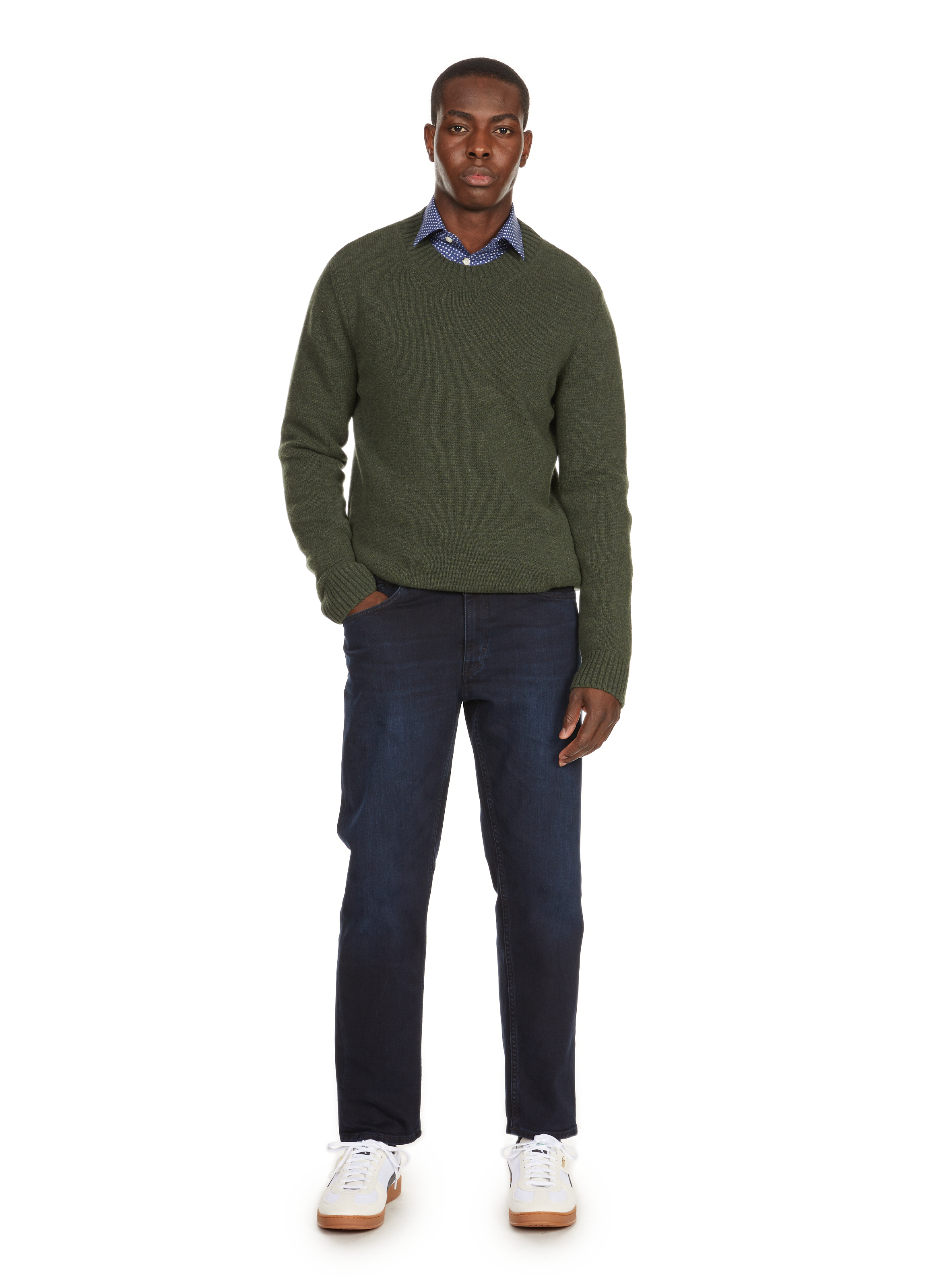 Plain jumper AU PRINTEMPS PARIS Khaki
