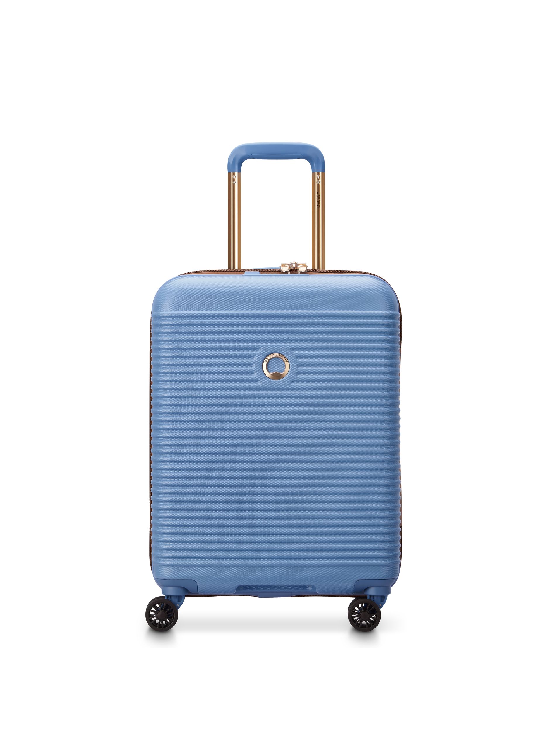 Valise cabine rigide taille s - freestyle DELSEY PARIS Bleu