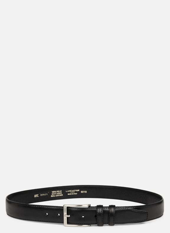 Belt - Ceinture Soft Homme Black by LANCASTER LANCASTER Belt - Ceinture Soft Homme Black