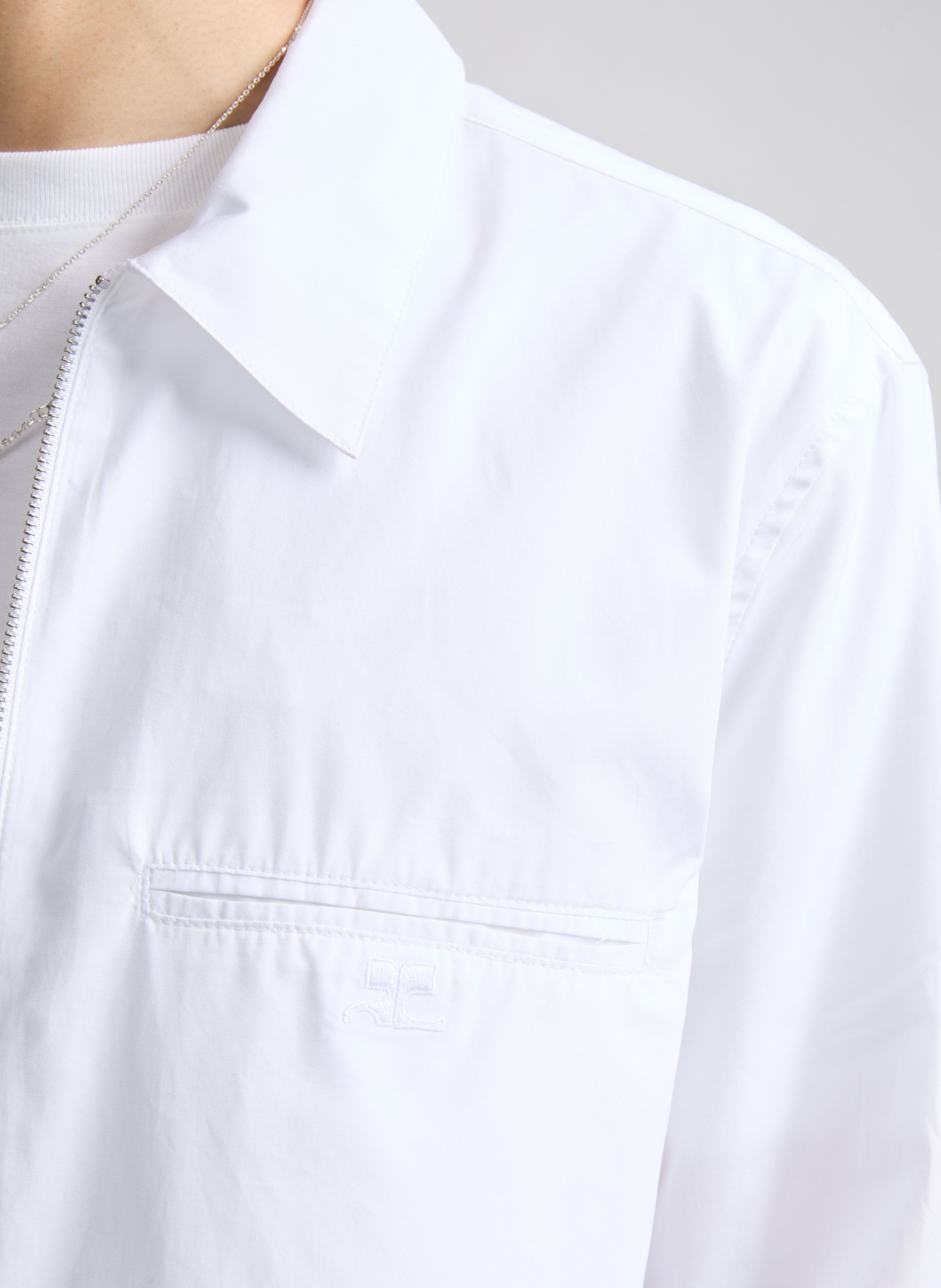  Cotton shirt COURRÈGES White