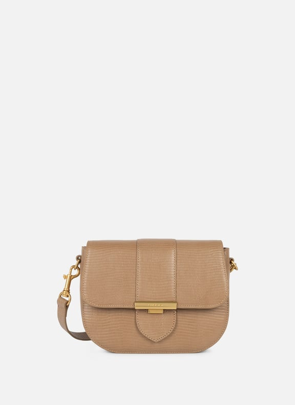 Sac trotteur - exo ily Marron by LANCASTER LANCASTER Sac trotteur - exo ily Marron