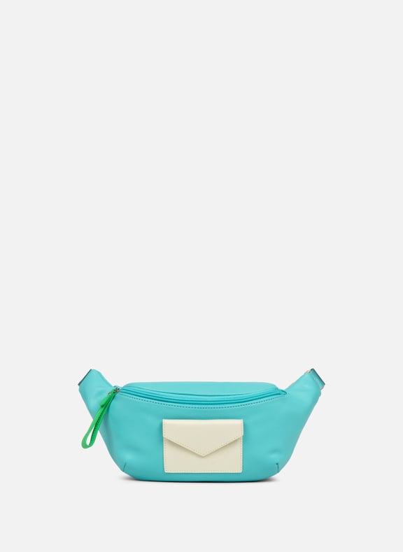 Sac banane - maya Bleu by LANCASTER LANCASTER Sac banane - maya Bleu