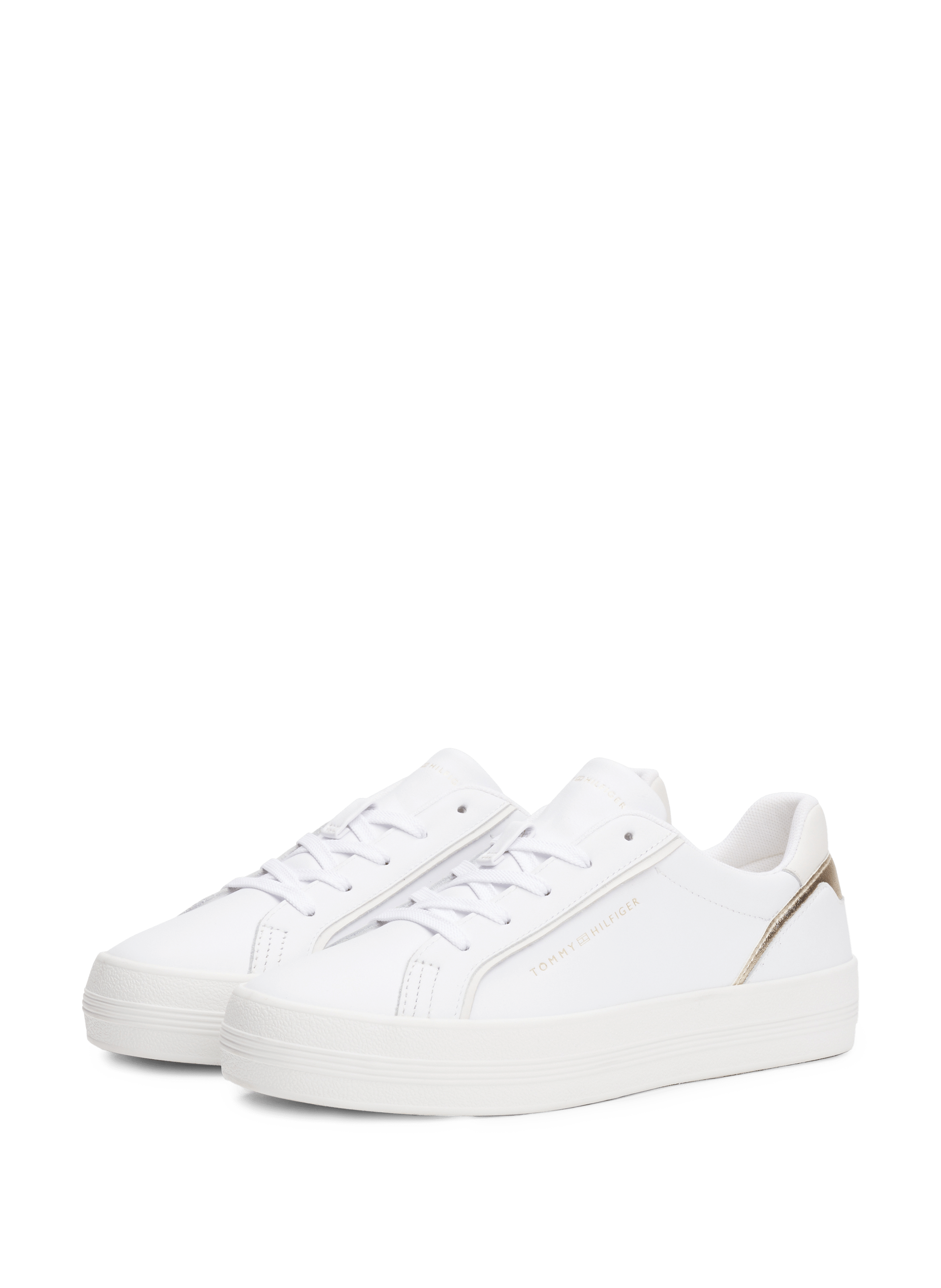 Leather sneakers TOMMY HILFIGER White