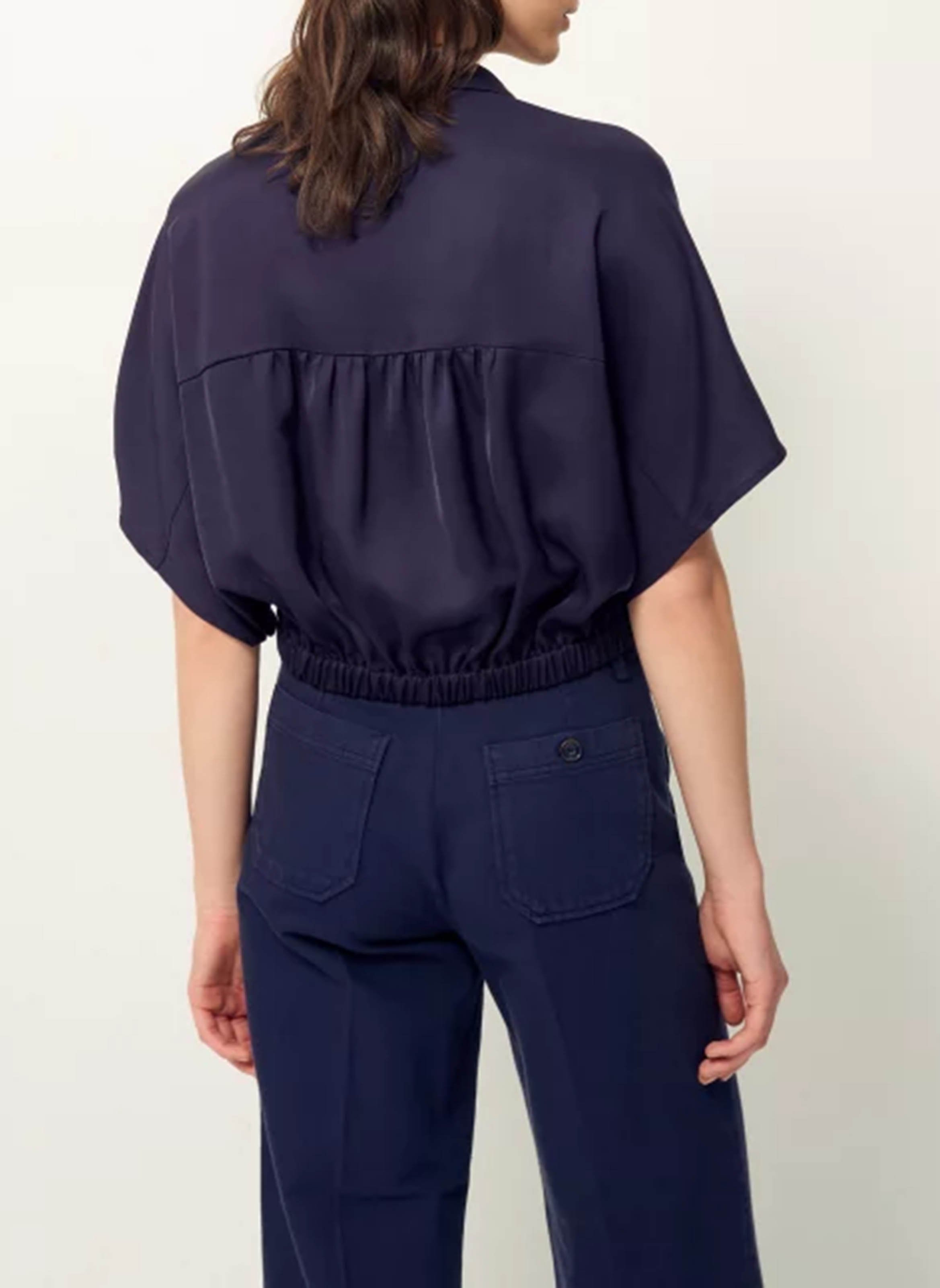 Jean droit taille haute en coton aldricks SESSUN Bleu