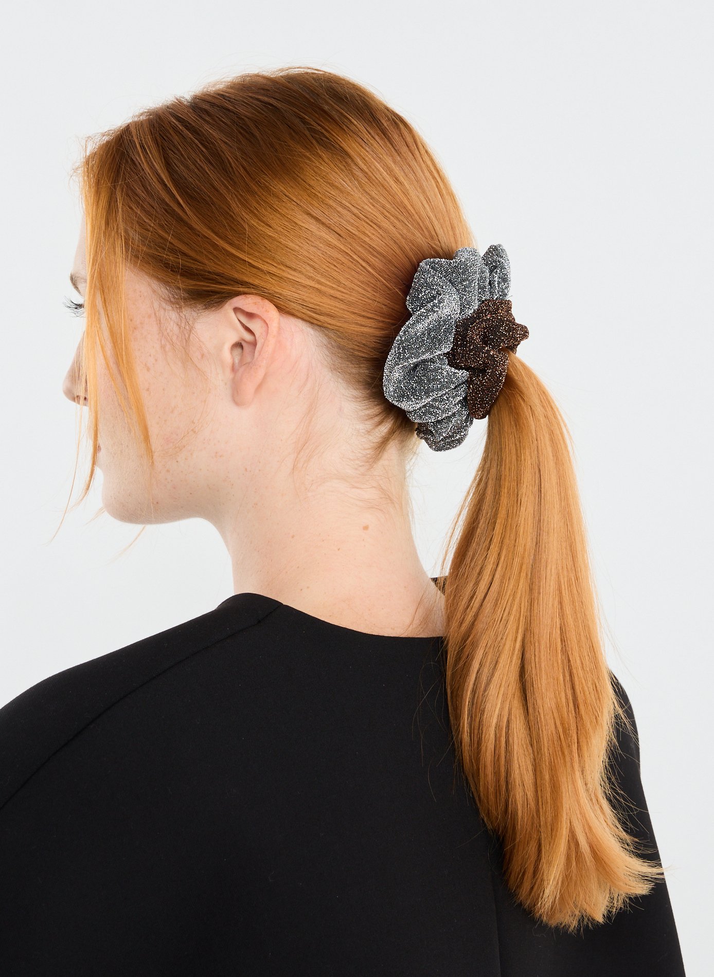 Set of 2 hair scrunchies AU PRINTEMPS PARIS Multicolour