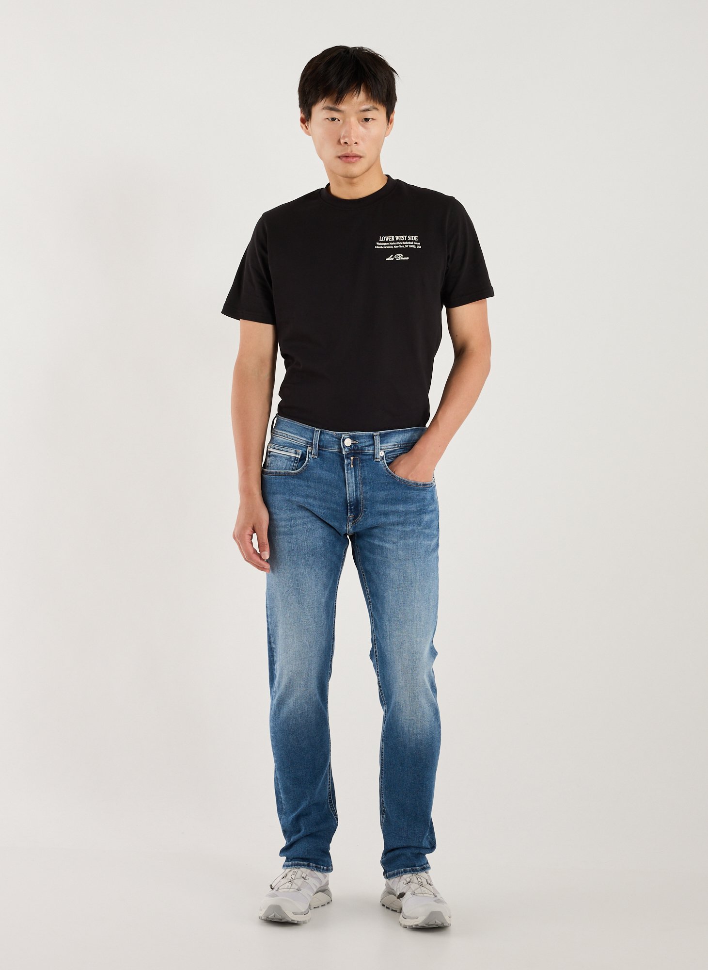 Jean droit Grover REPLAY Bleu