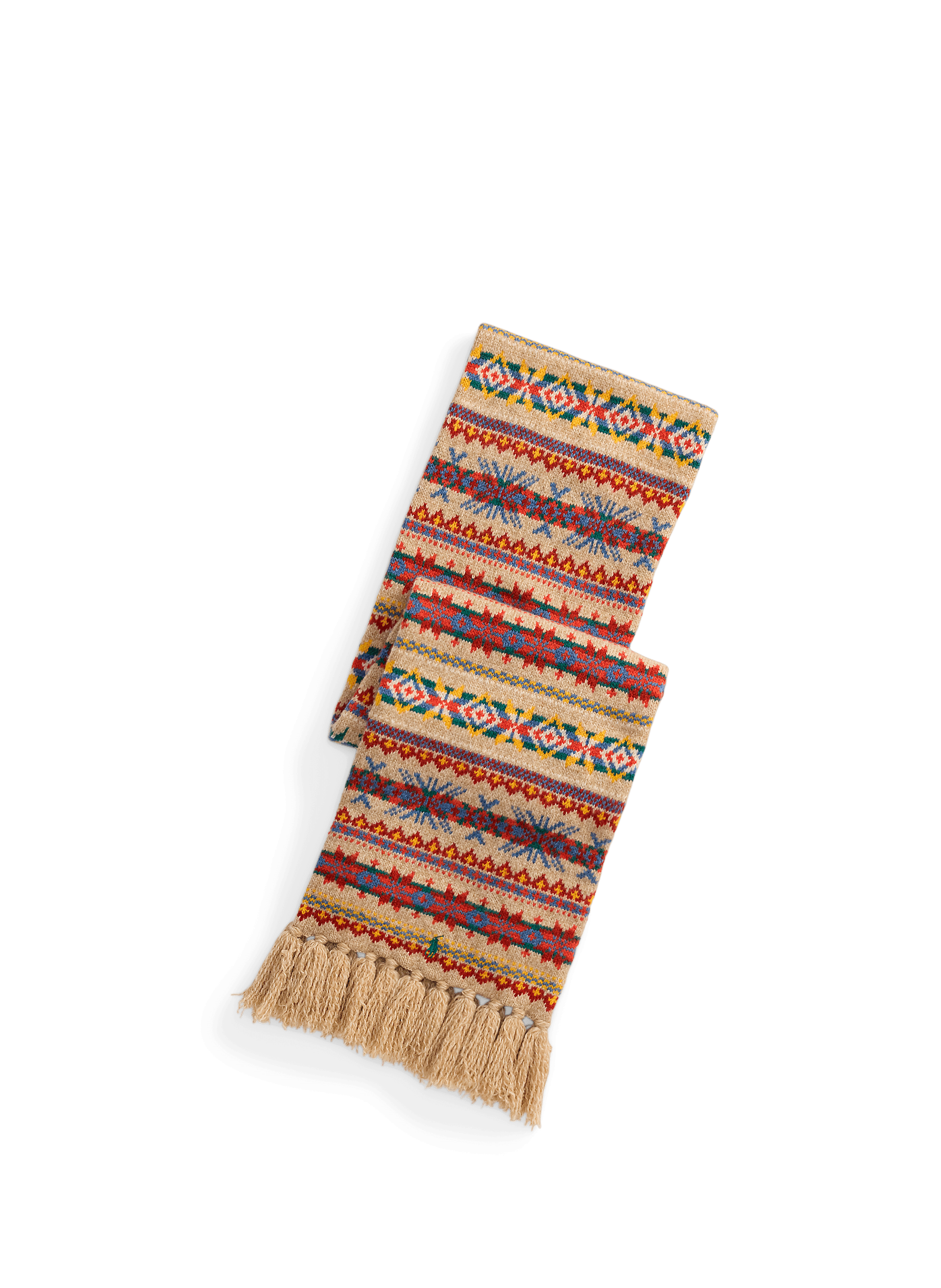 POLO RALPH LAUREN Wool-blend scarf Multicolour