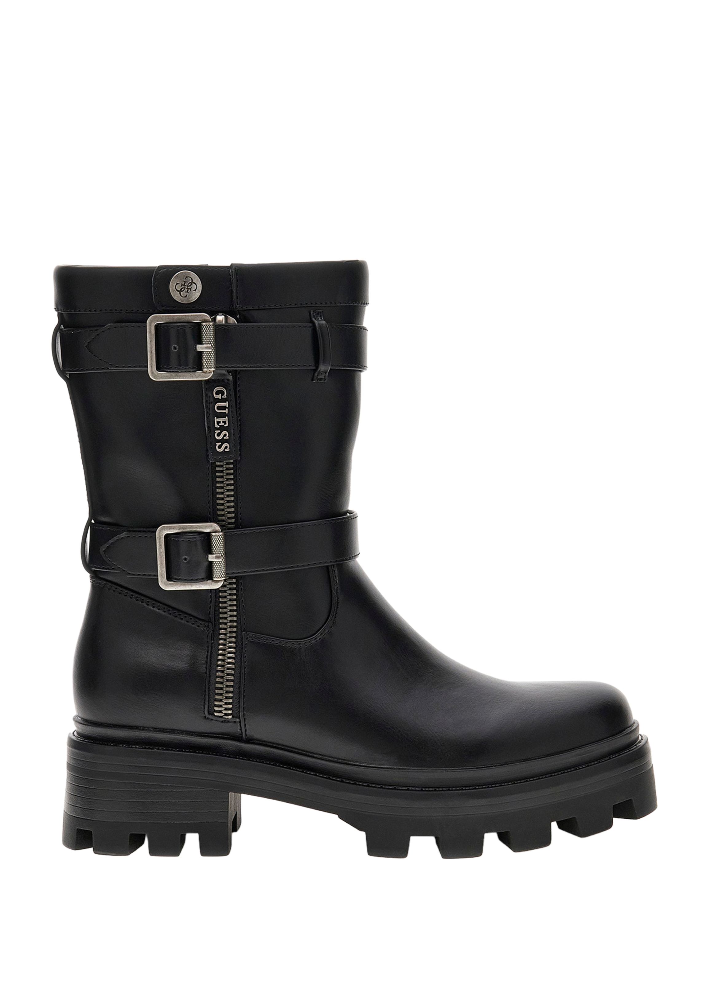GUESS Bottines Lynden boucles latérales Black