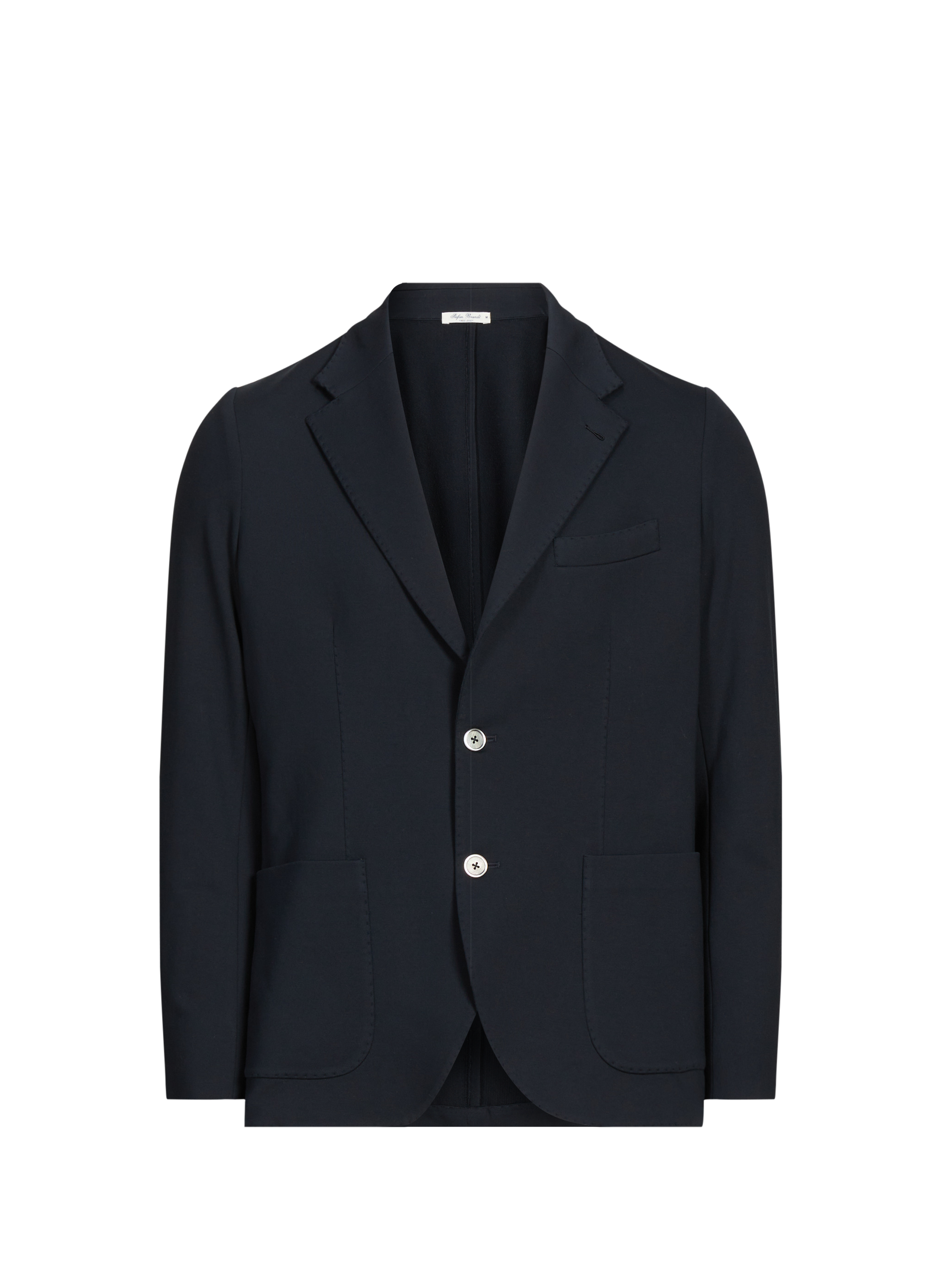 STEFAN BRANDT Veste de tailleur droite Adrian en coton mélangé Bleu